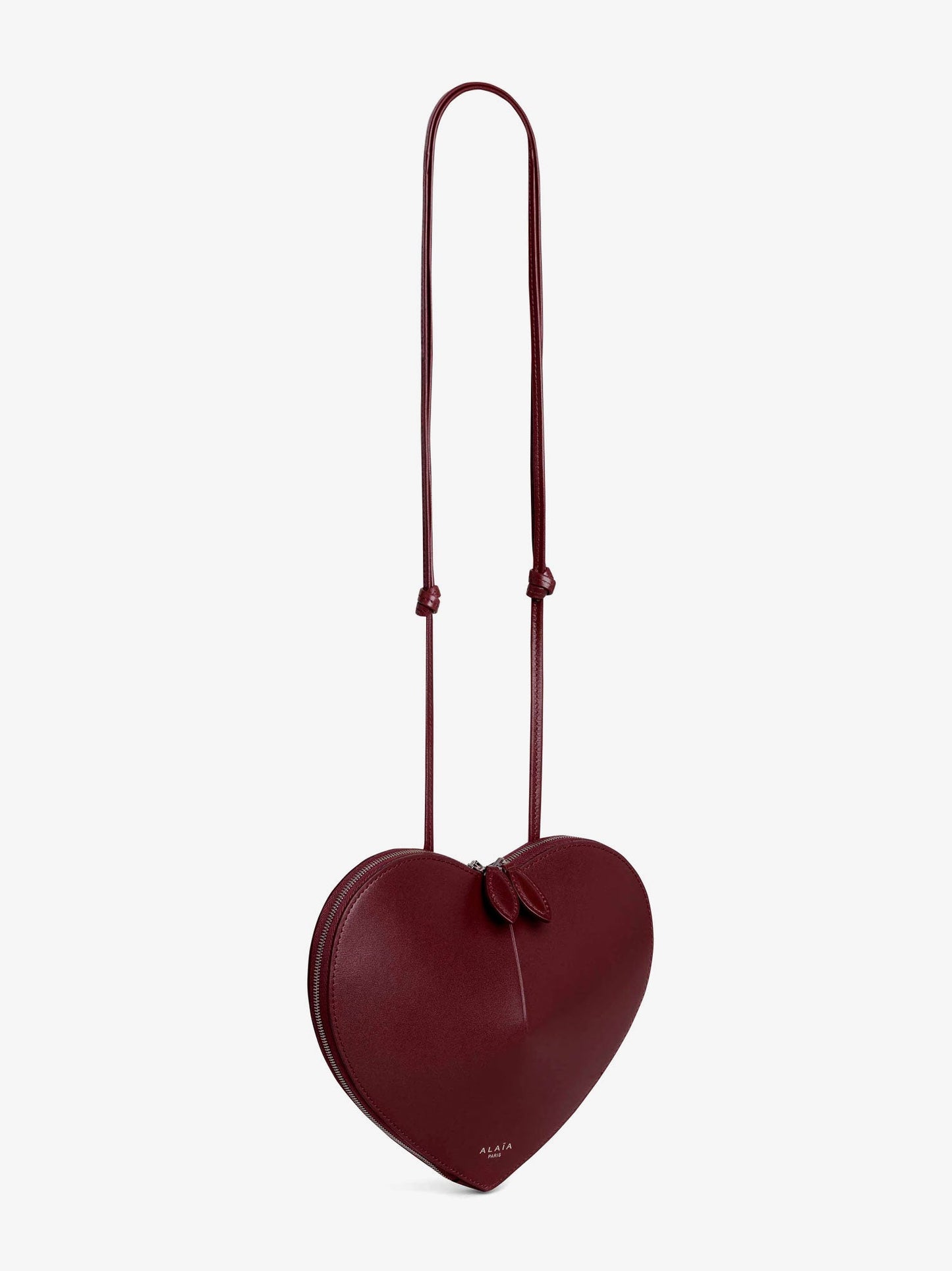 Alaia Women Le Coeur Leather Crossbody Bag ALAIA