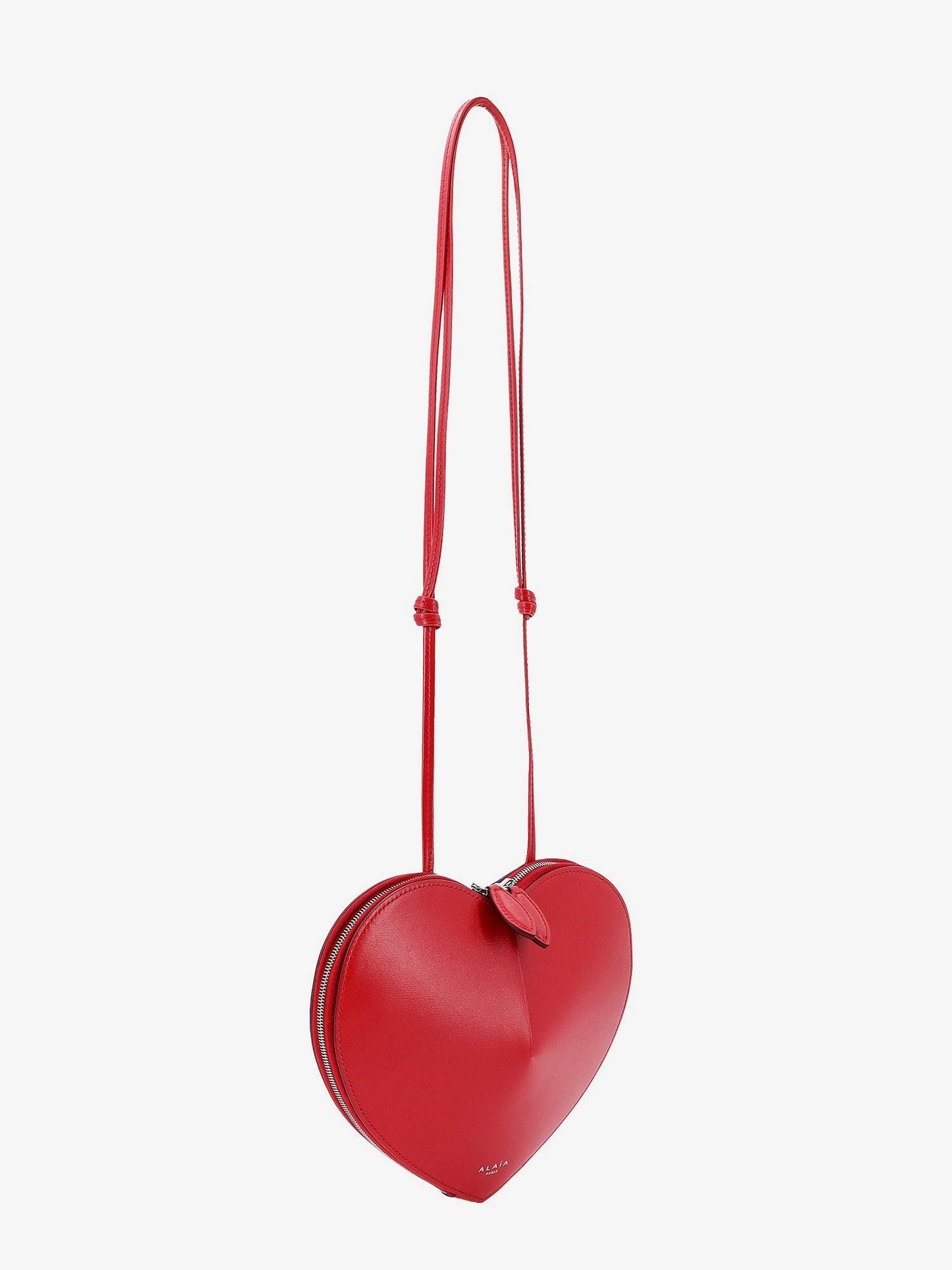 Alaia Women Le Coeur Leather Crossbody Bag ALAIA
