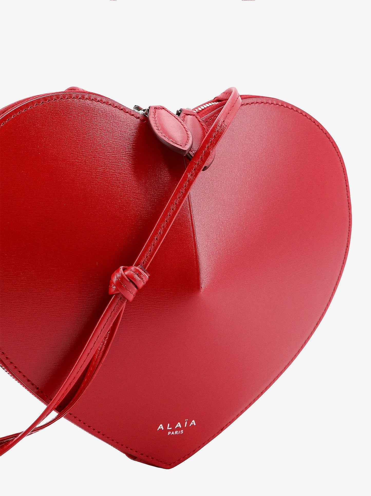 Alaia Women Le Coeur Leather Crossbody Bag ALAIA