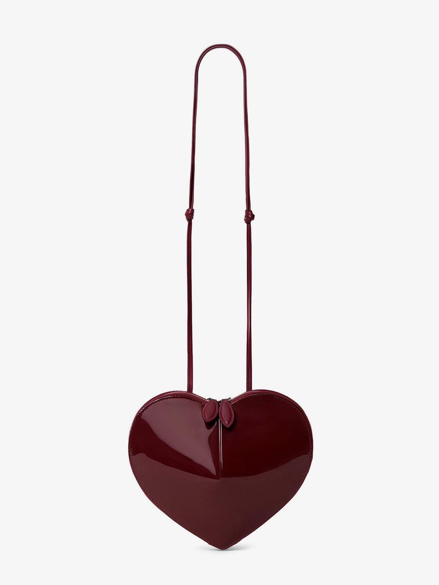 Alaia Women Le Coeur Patent Leather Crossbody Bag ALAIA