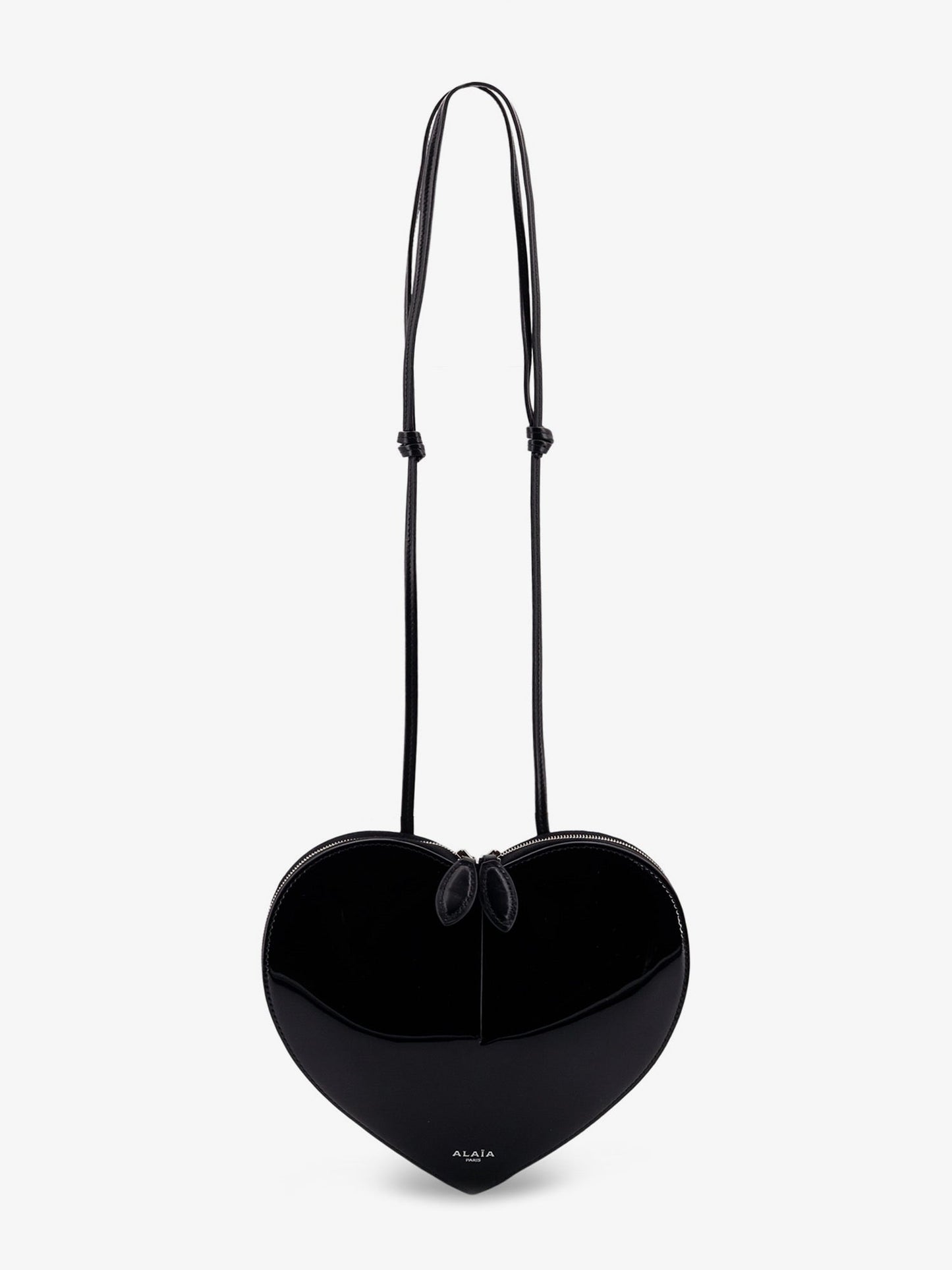 Alaia Women Le Coeur Patent Leather Crossbody Bag ALAIA