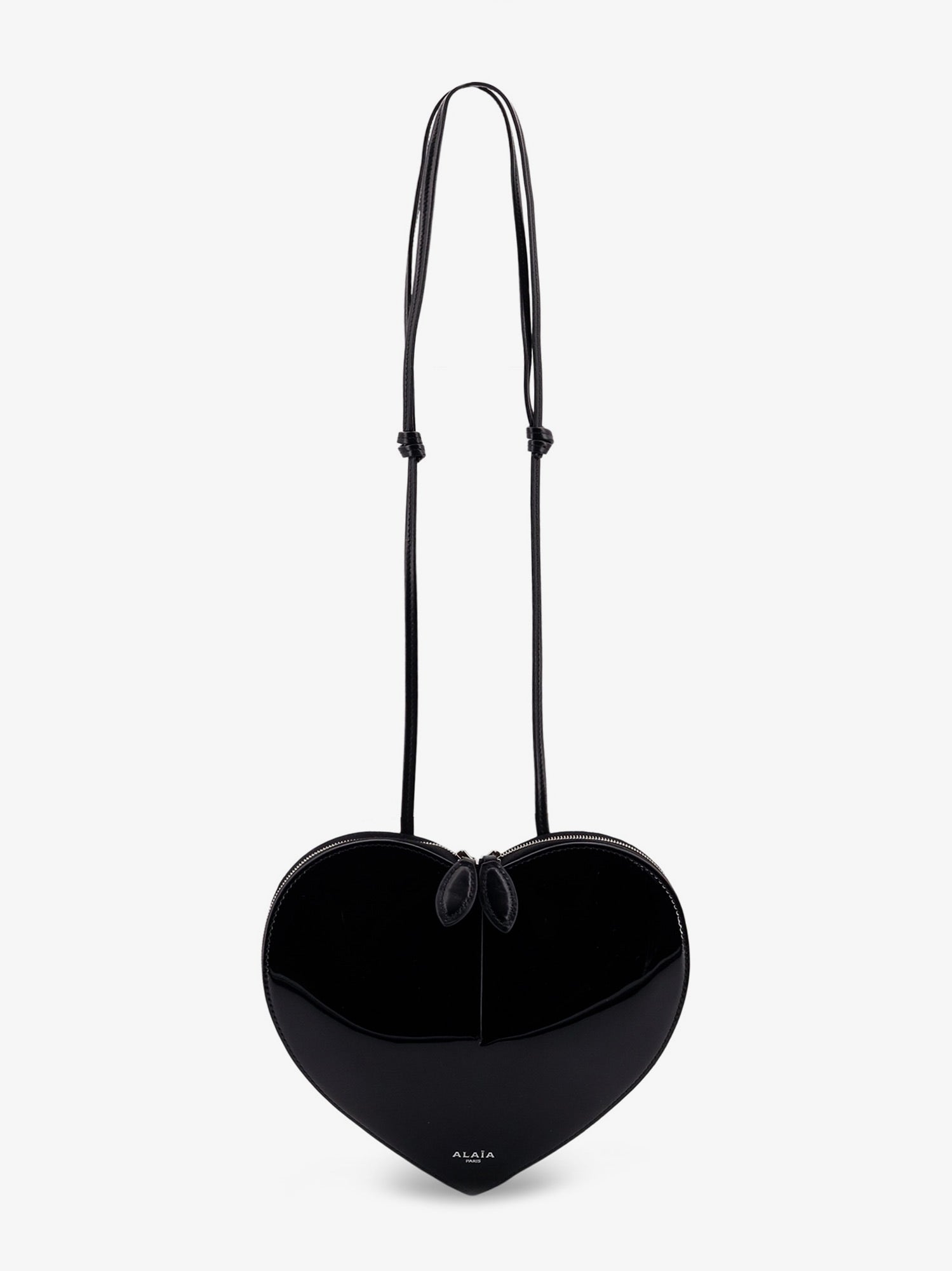 Alaia Women Le Coeur Patent Leather Crossbody Bag ALAIA
