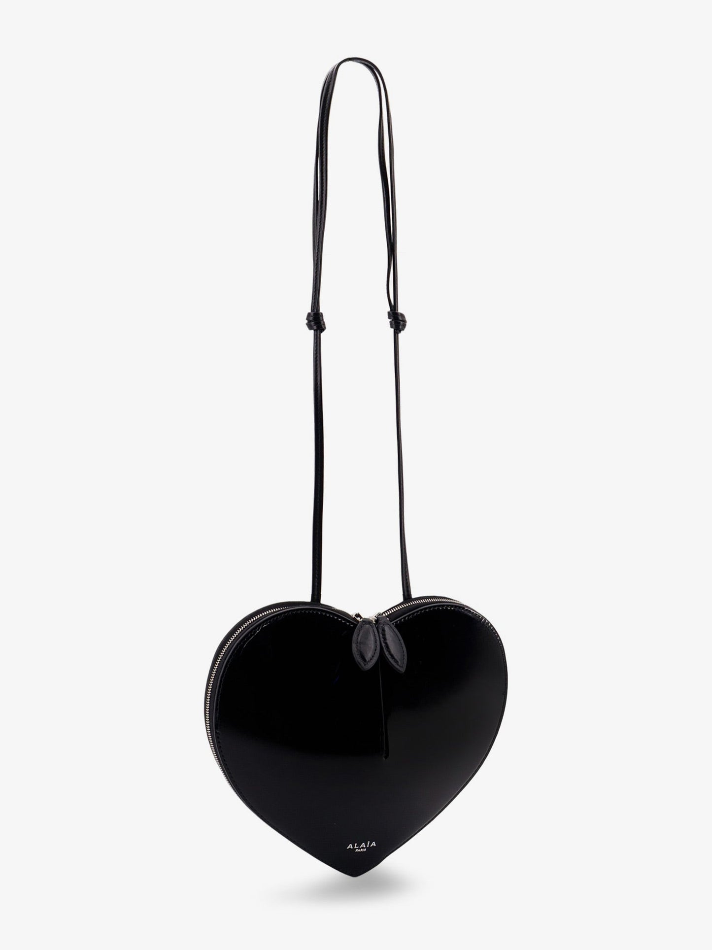 Alaia Women Le Coeur Patent Leather Crossbody Bag ALAIA