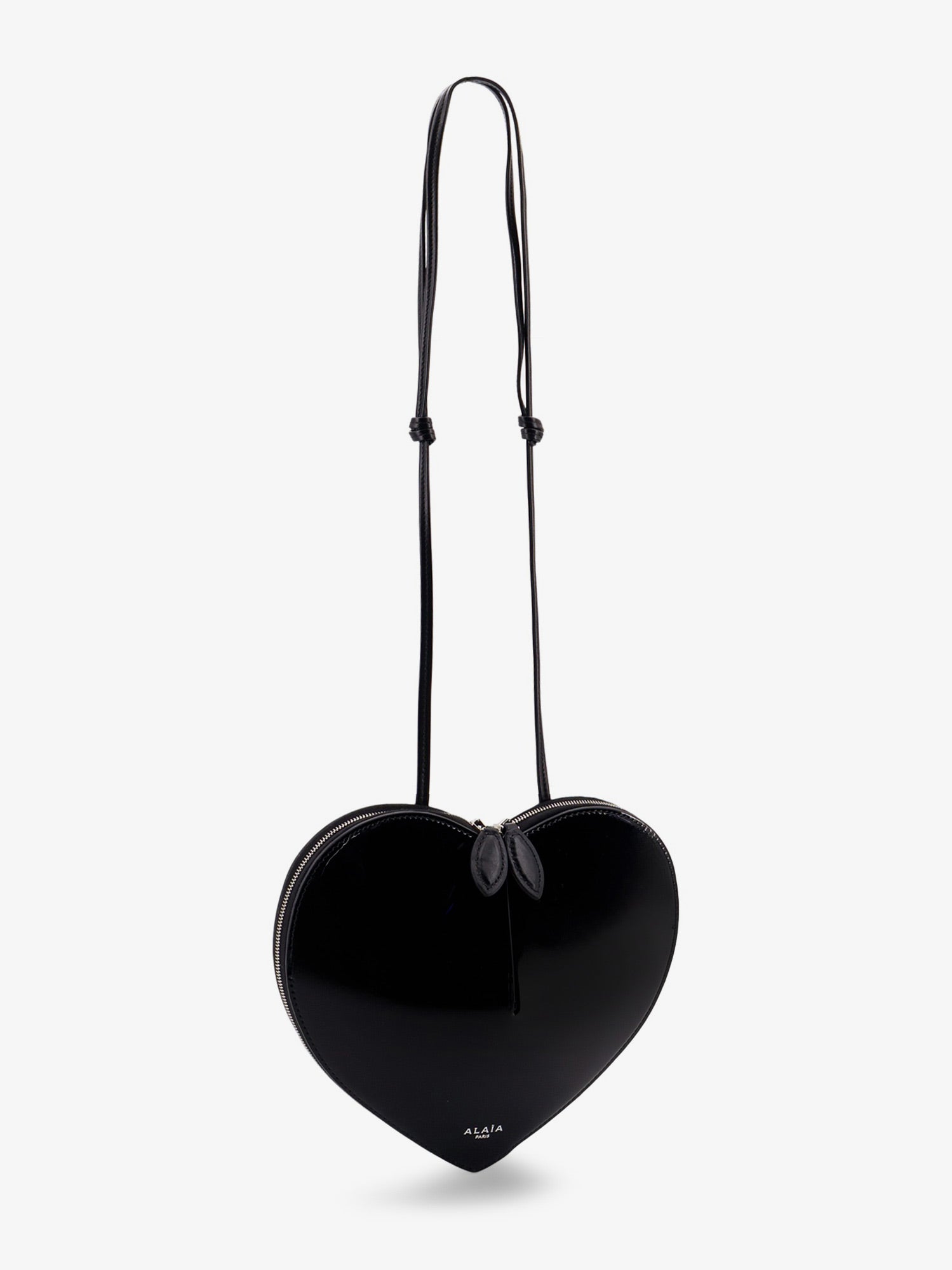 Alaia Women Le Coeur Patent Leather Crossbody Bag ALAIA