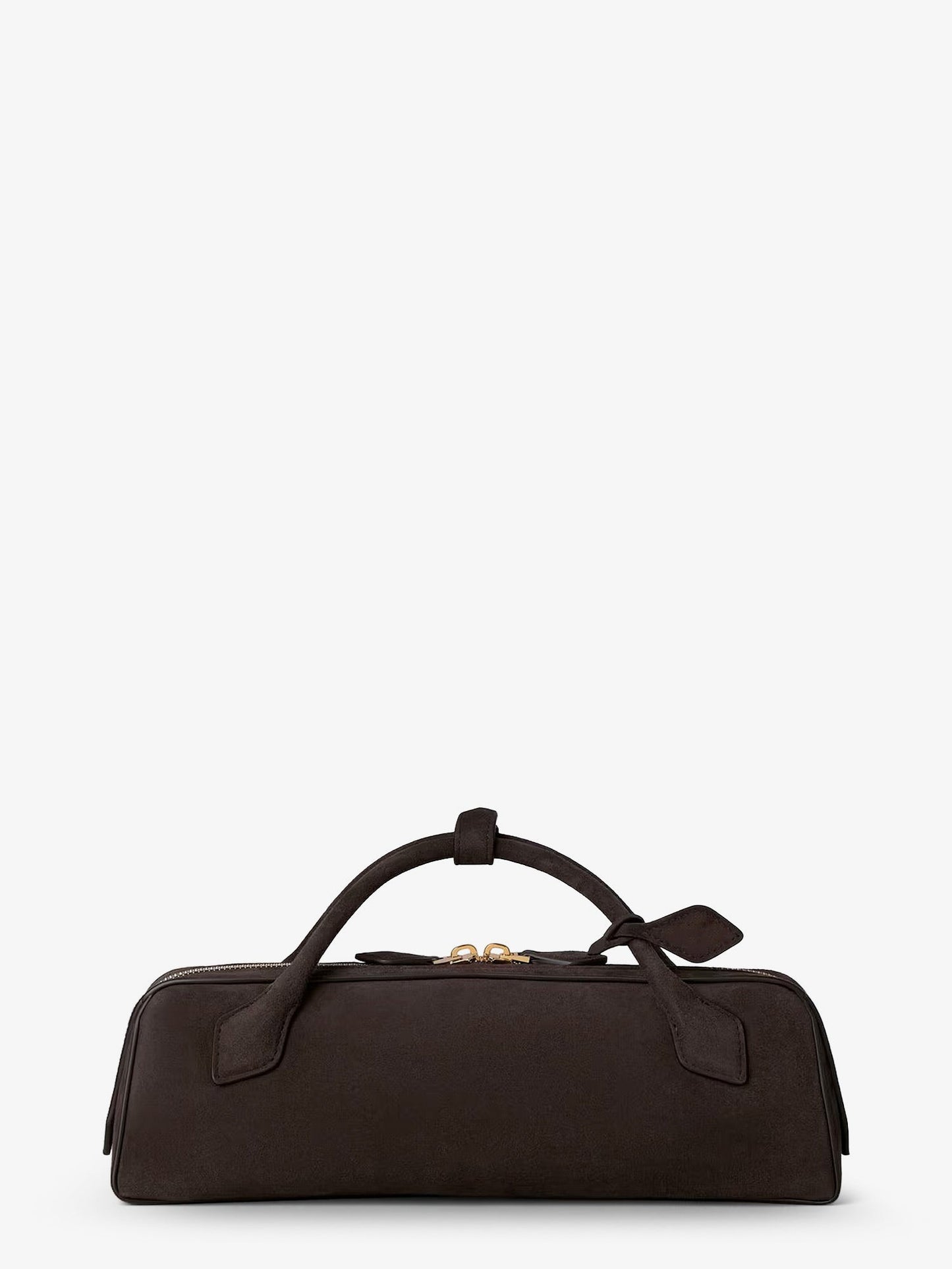 Alaia Women Teckel Clutch Suede Handbag ALAIA