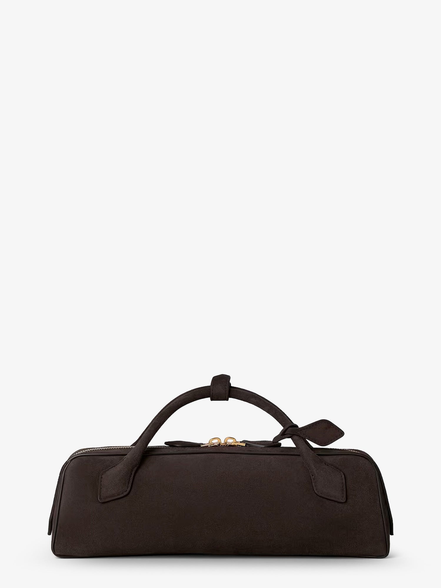 Alaia Women Teckel Clutch Suede Handbag ALAIA