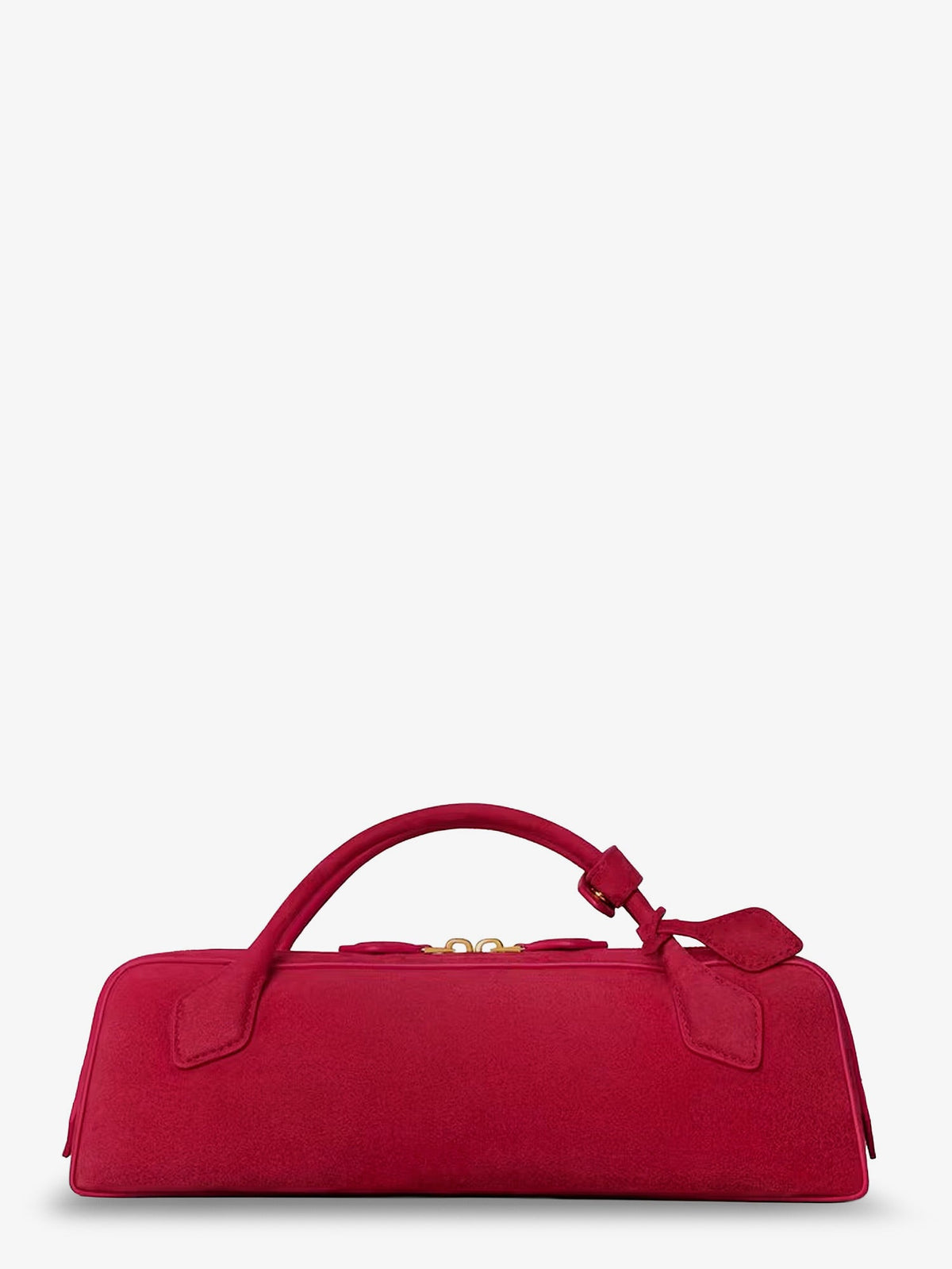 Alaia Women Teckel Clutch Suede Handbag ALAIA