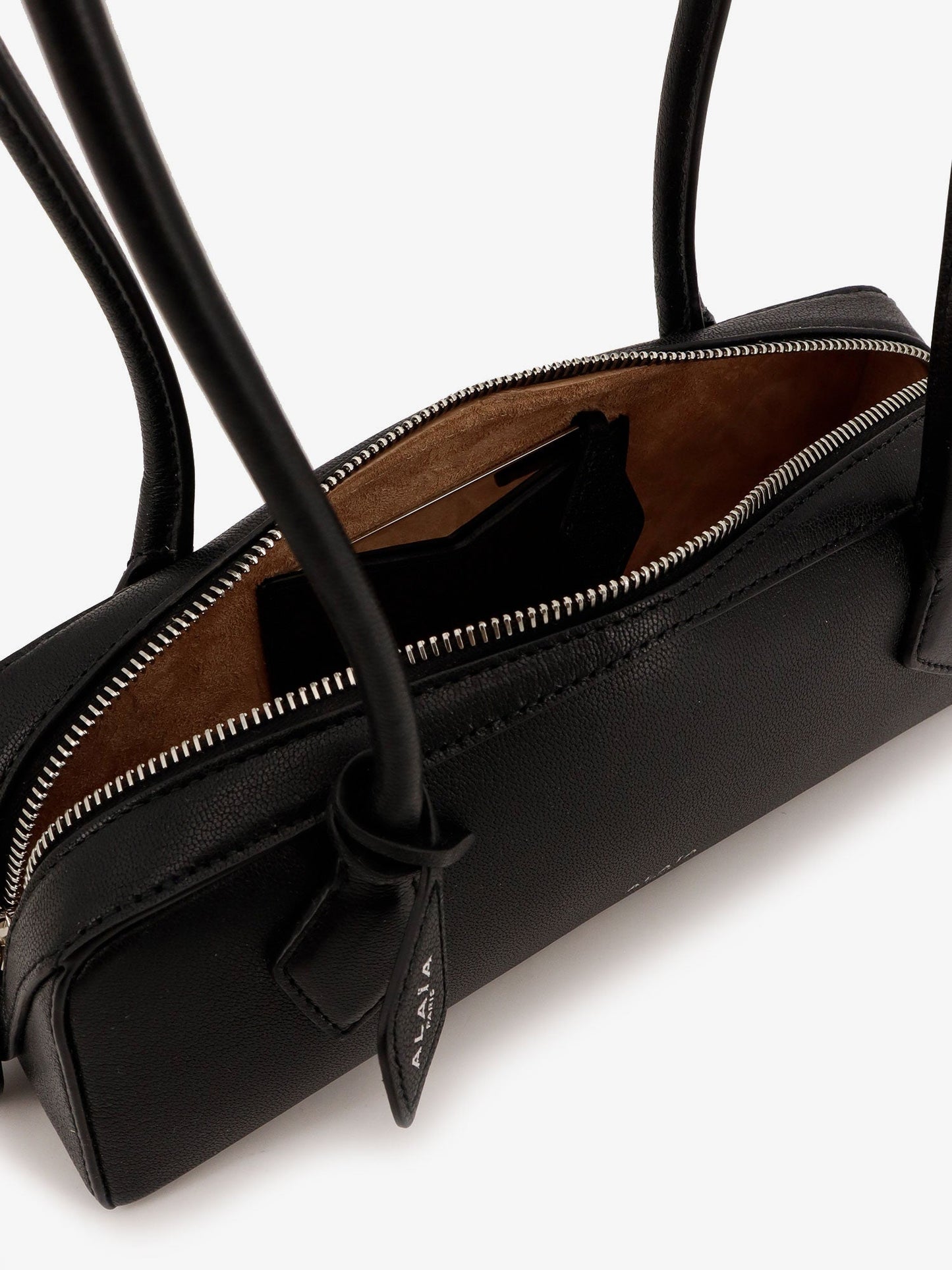 Alaia Women Teckel Small Leather Shoulder Bag ALAIA