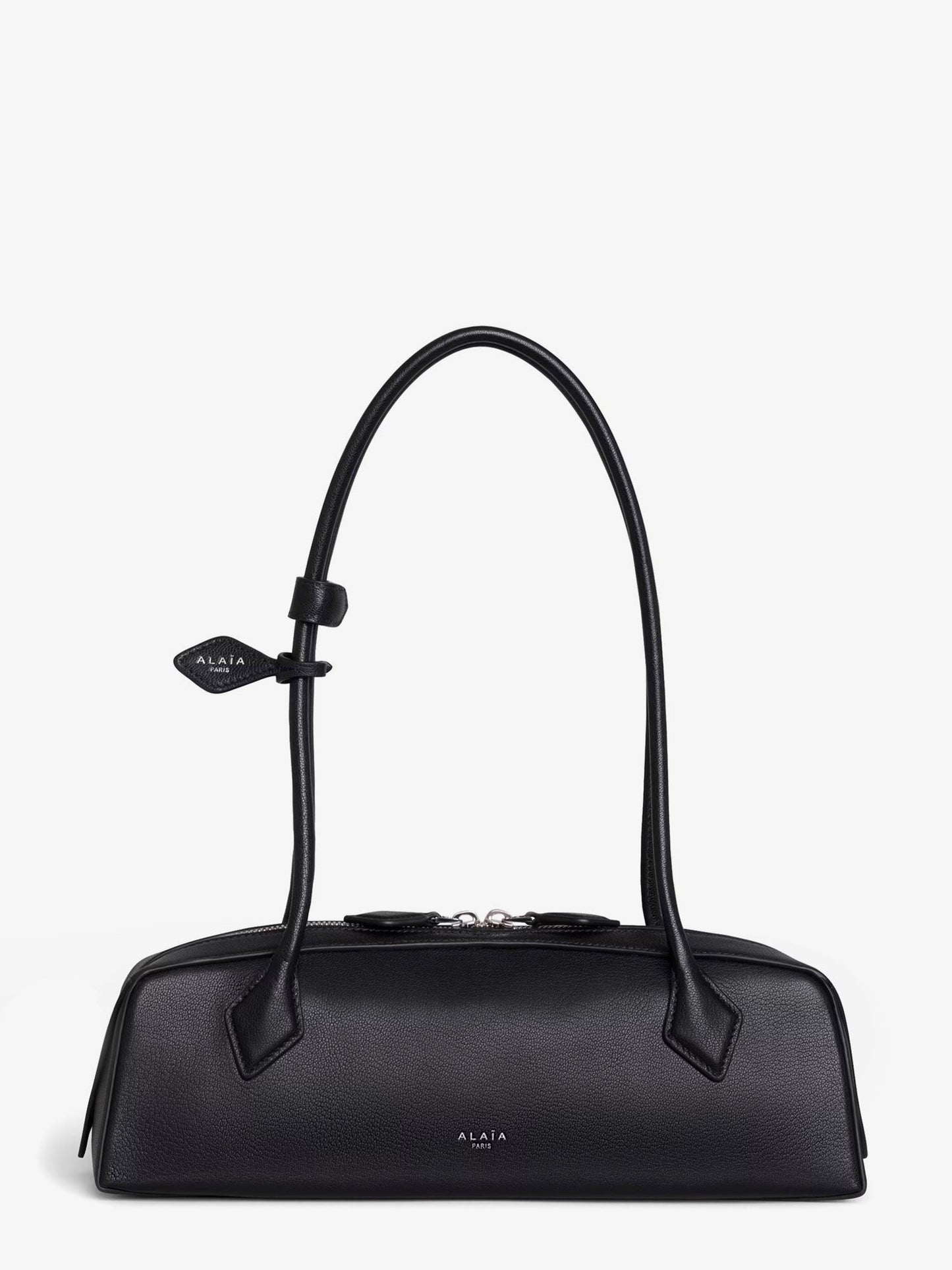 Alaia Women Le Teckel Medium Leather Shoulder Bag ALAIA