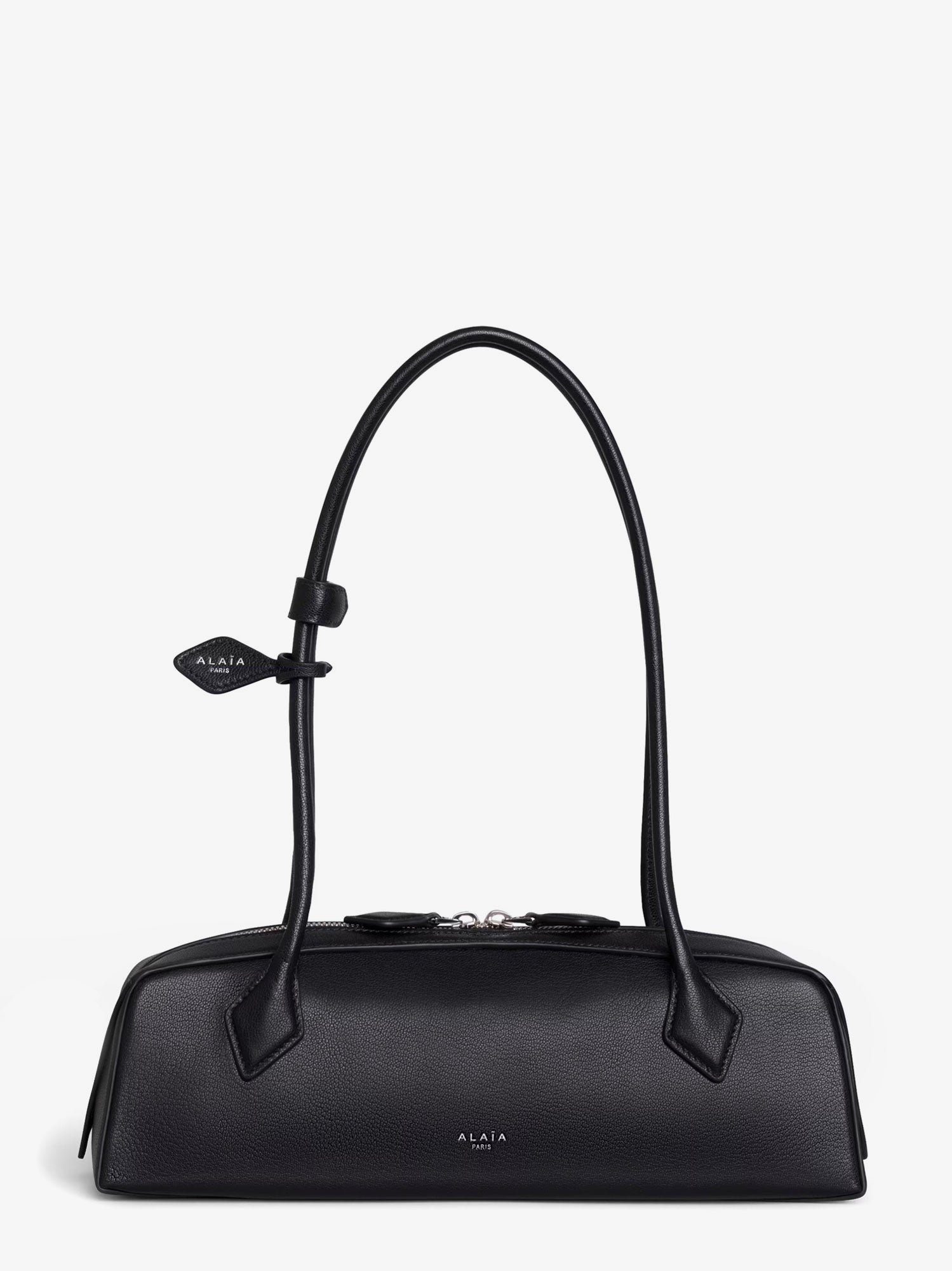 Alaia Women Le Teckel Medium Leather Shoulder Bag ALAIA