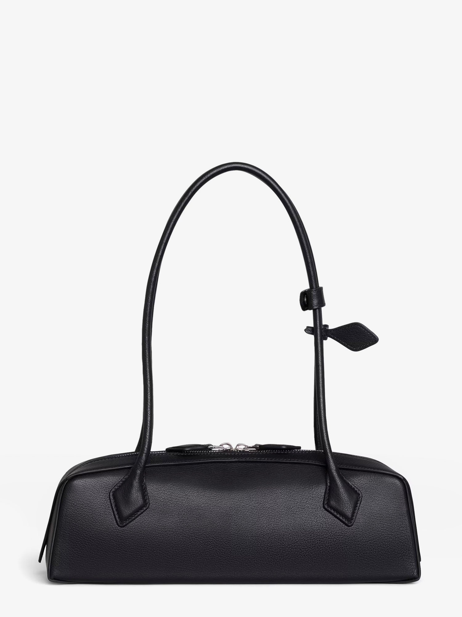 Alaia Women Le Teckel Medium Leather Shoulder Bag ALAIA