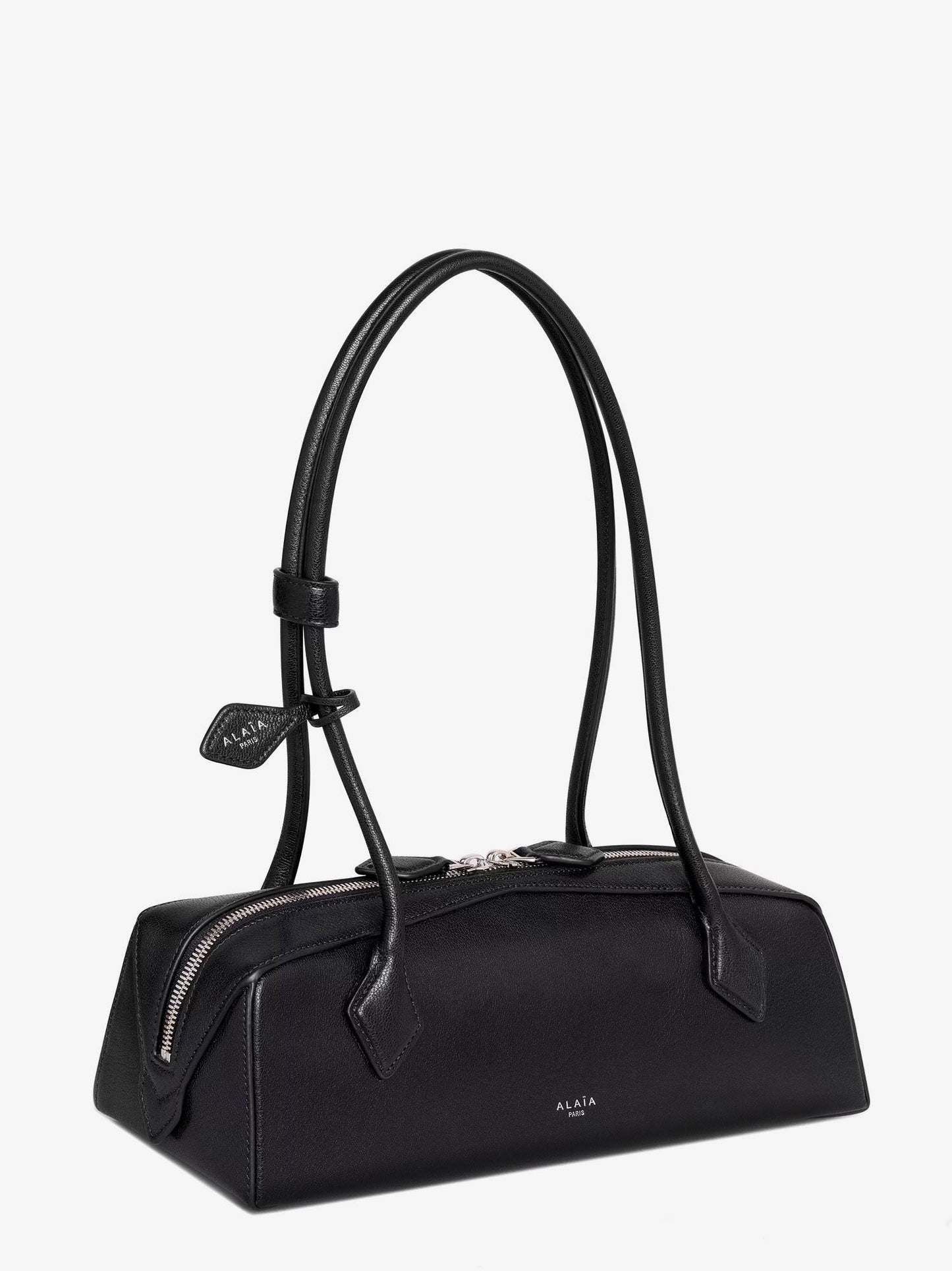 Alaia Women Le Teckel Medium Leather Shoulder Bag ALAIA