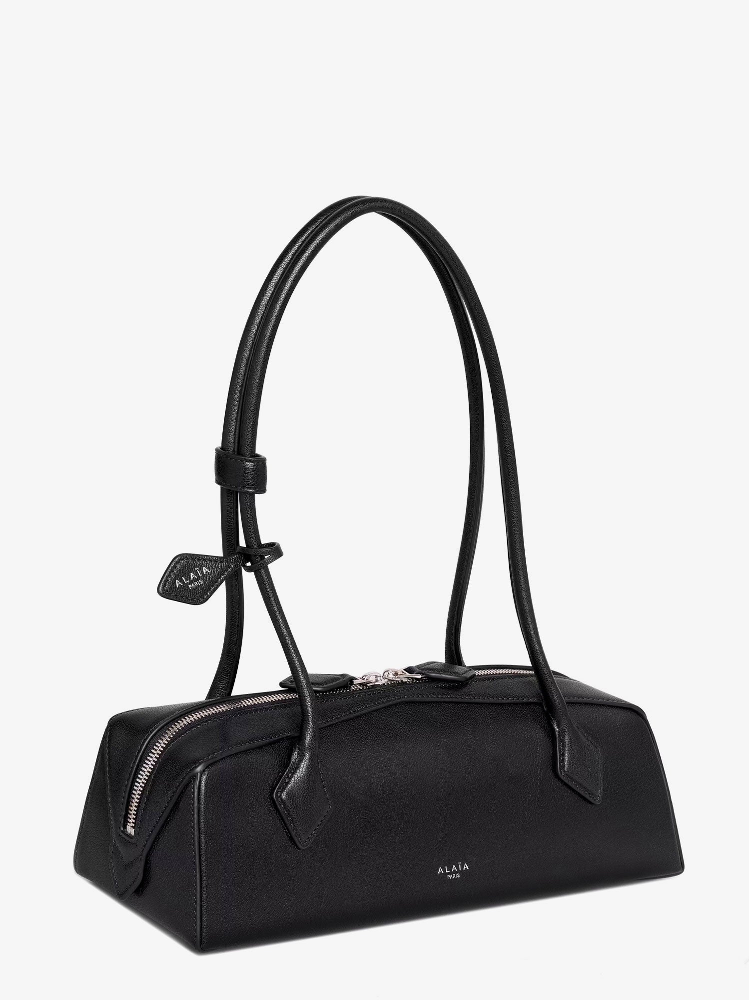 Alaia Women Le Teckel Medium Leather Shoulder Bag ALAIA