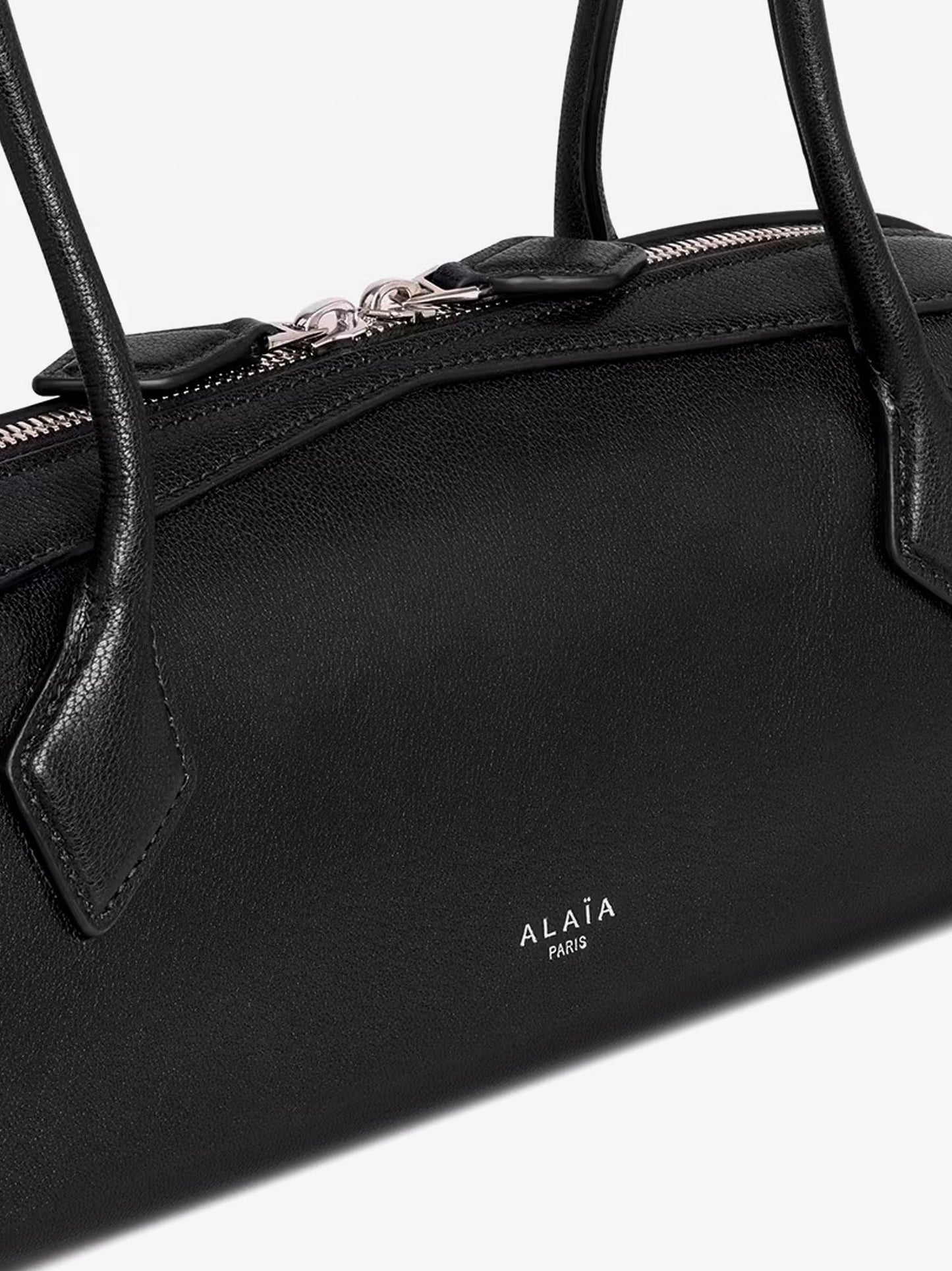 Alaia Women Le Teckel Medium Leather Shoulder Bag ALAIA