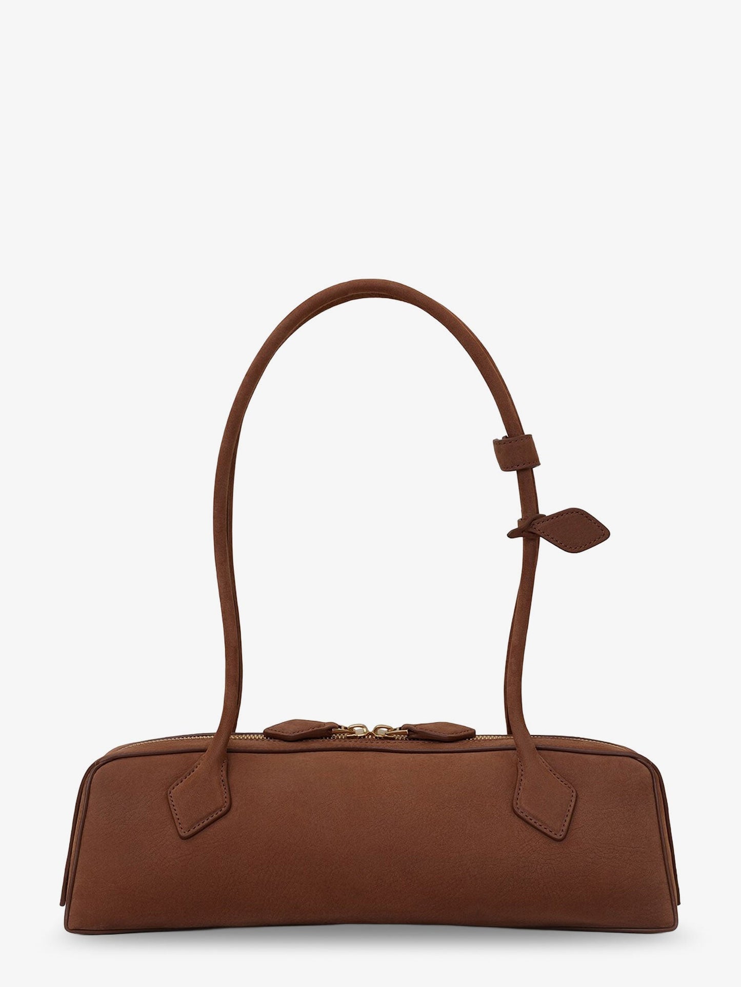 Alaia Women Teckel Medium Suede Shoulder Bag ALAIA