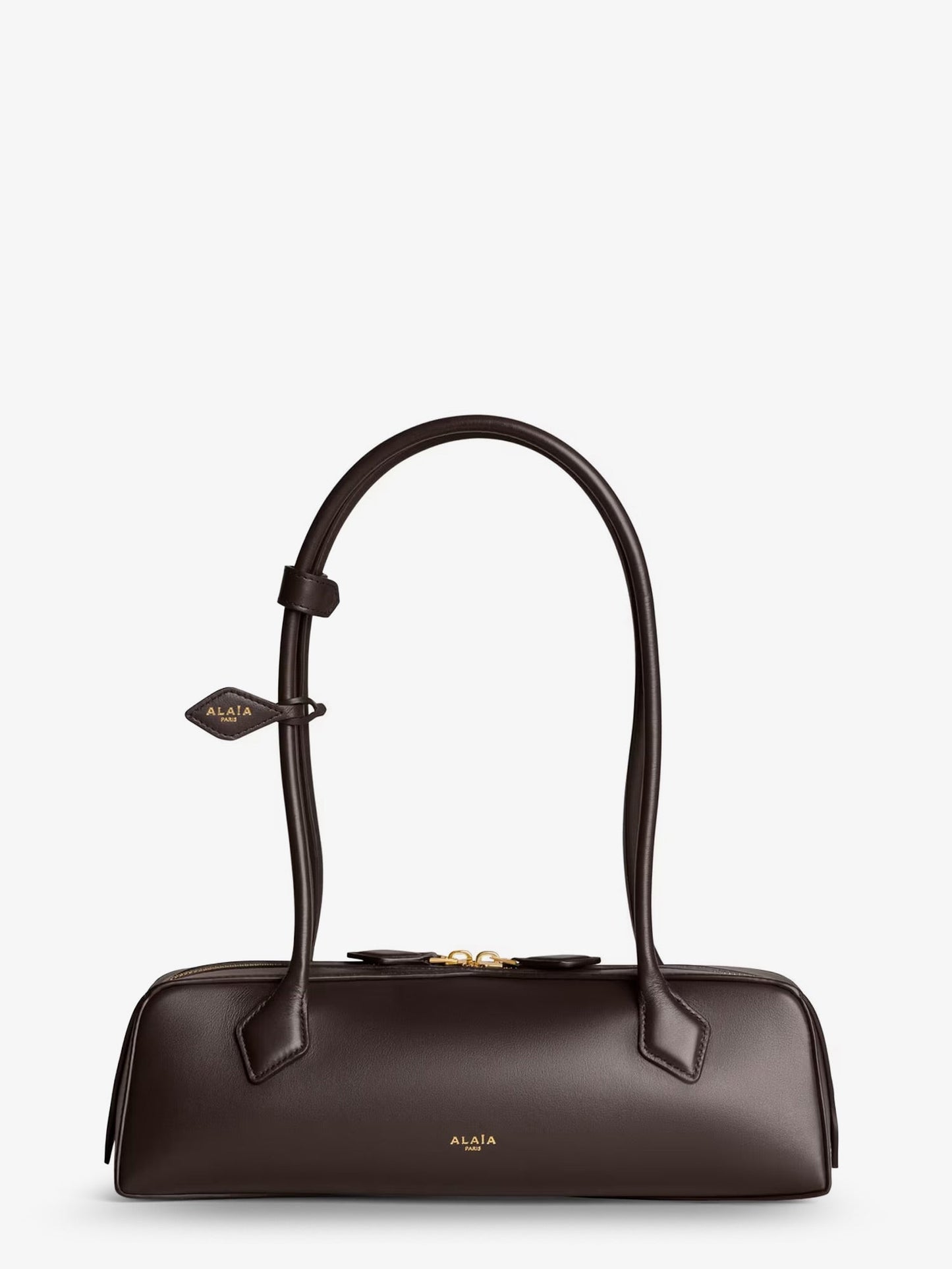 Alaia Women Le Teckel Medium Leather Shoulder Bag ALAIA