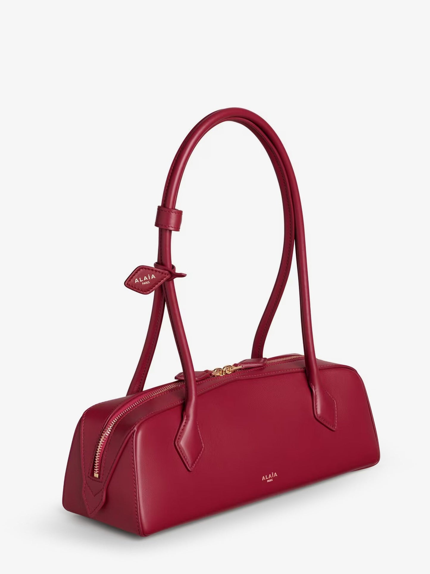 Alaia Women Le Teckel Leather Shoulder Bag ALAIA