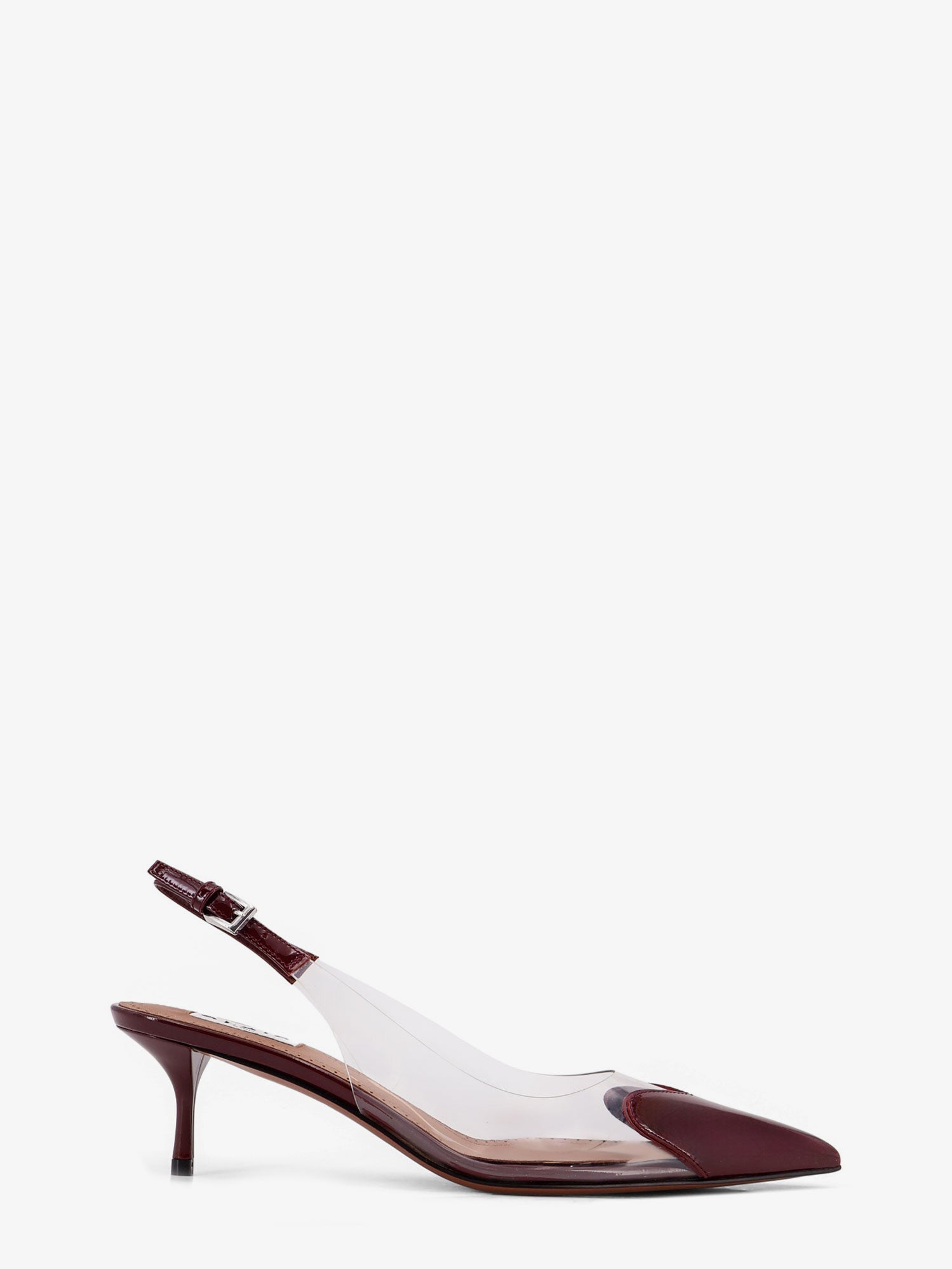 Alaia Women Le Coeur Pvc And Leather Slingback Decollete ALAIA