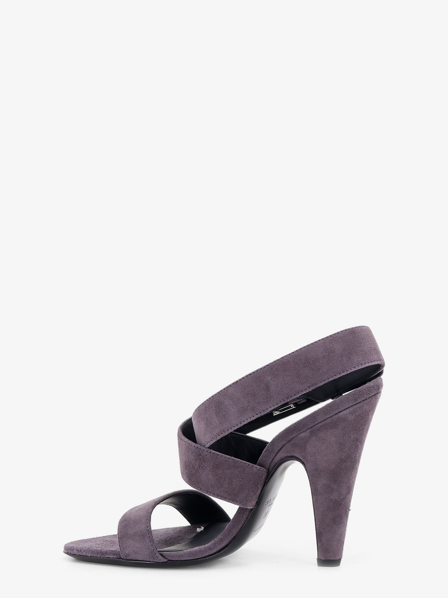 Alaia Women Suede Heeled Sandals ALAIA