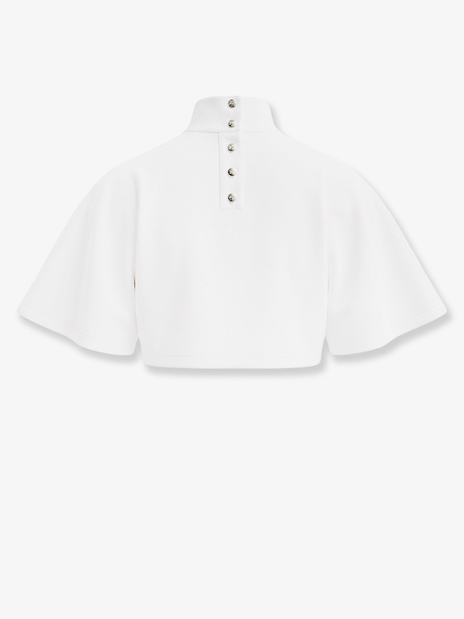 Alaia Women Cotton Crop T-Shirt ALAIA