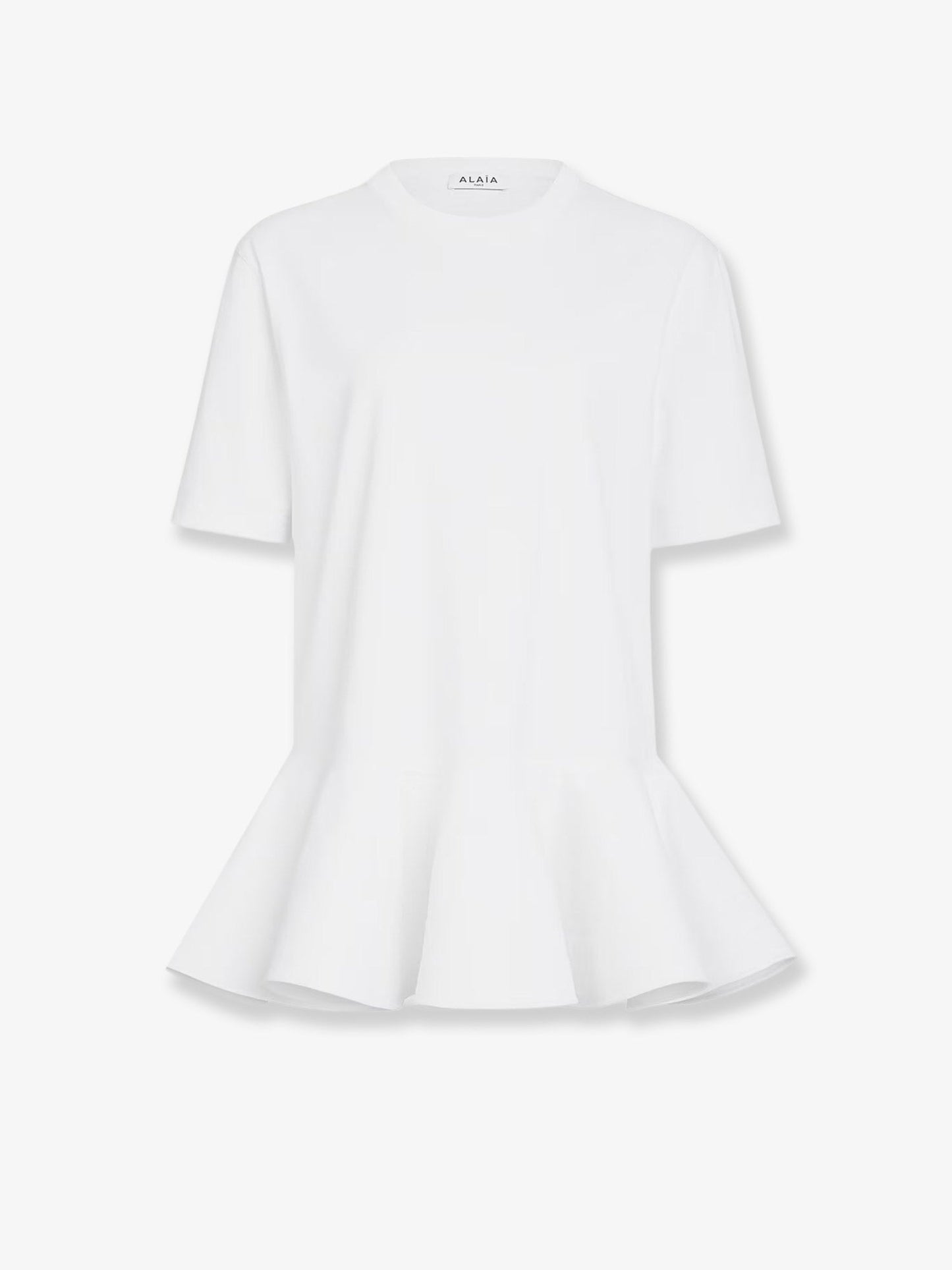 Alaia Women Crinoline Cotton Jersey T-Shirt ALAIA