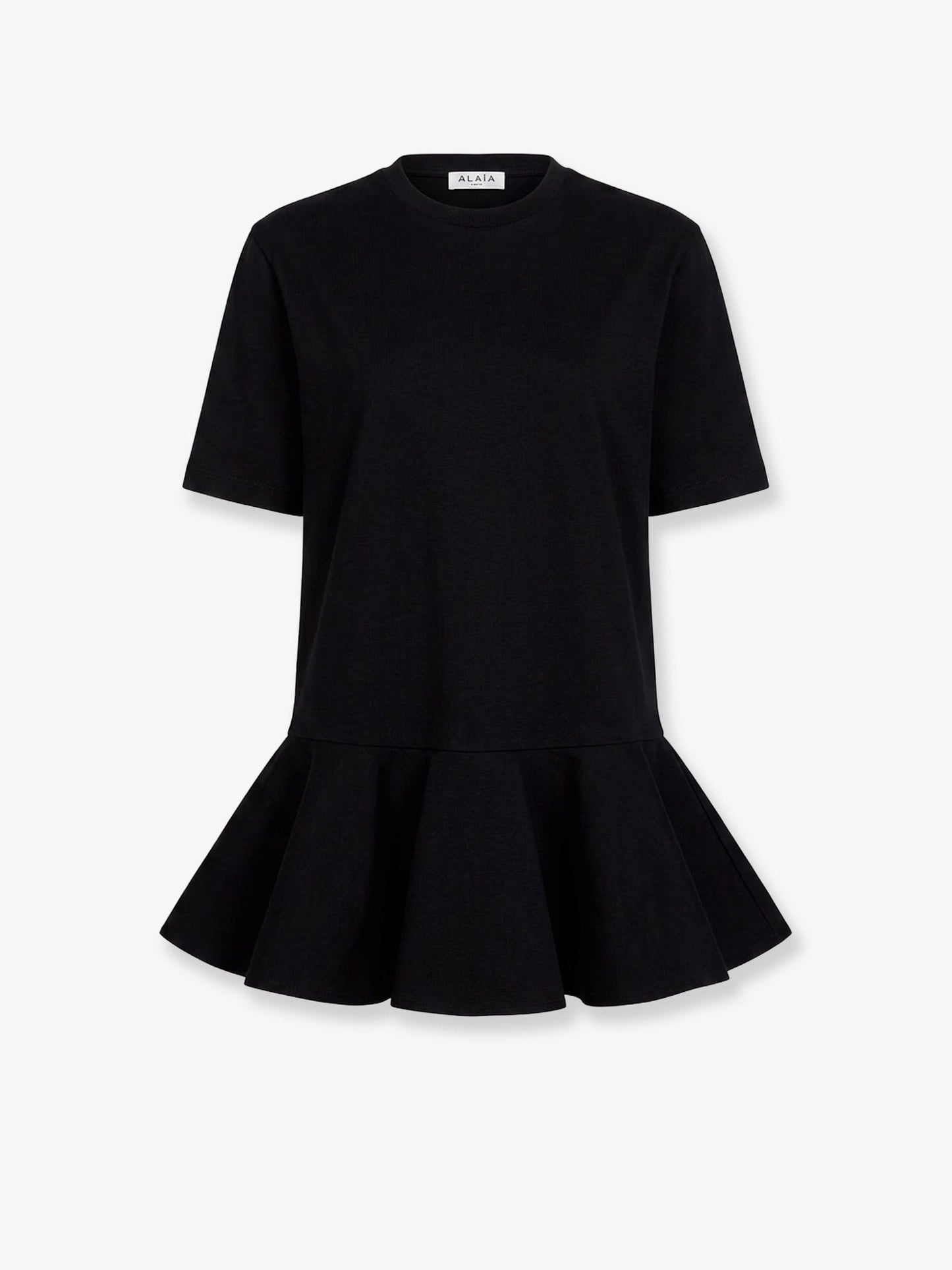 Alaia Women Crinoline Cotton Jersey T-Shirt ALAIA