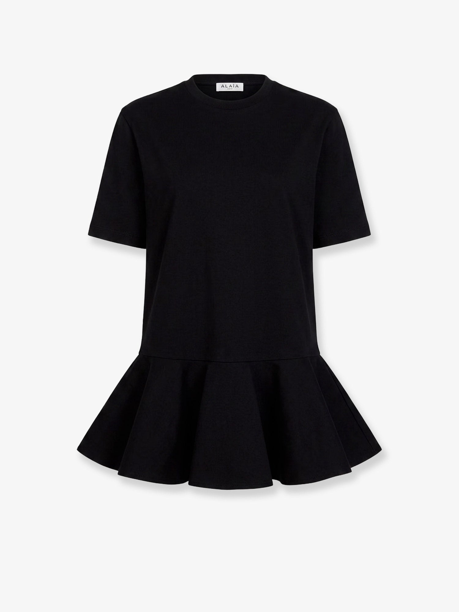 Alaia Women Crinoline Cotton Jersey T-Shirt ALAIA