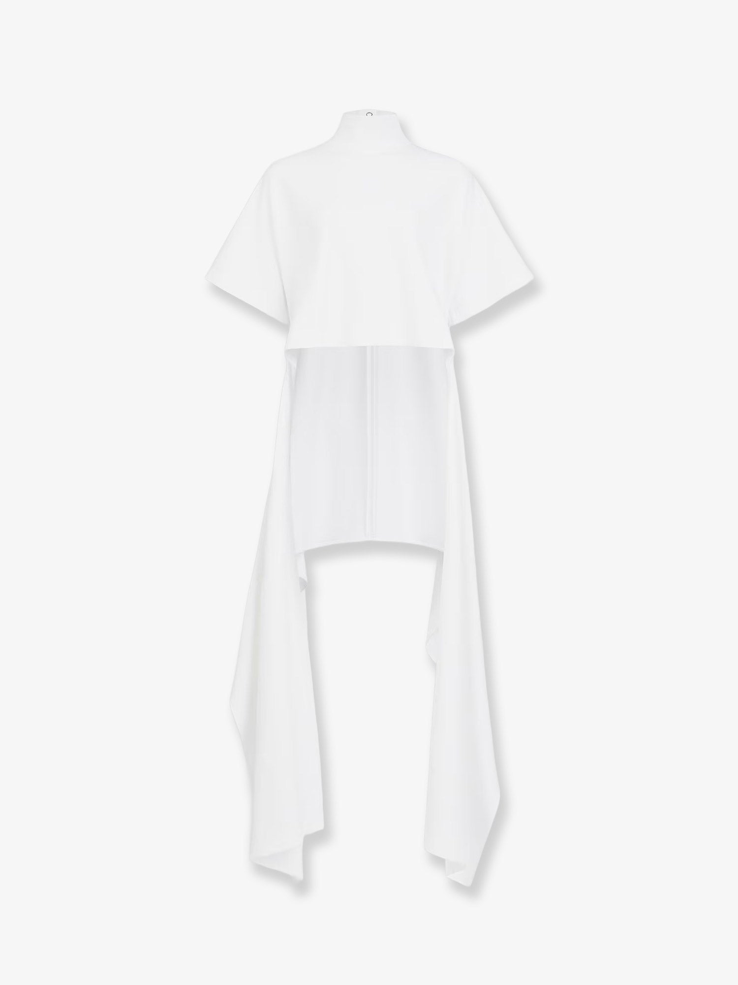 Alaia Women Asym Cotton Blend T-Shirt ALAIA