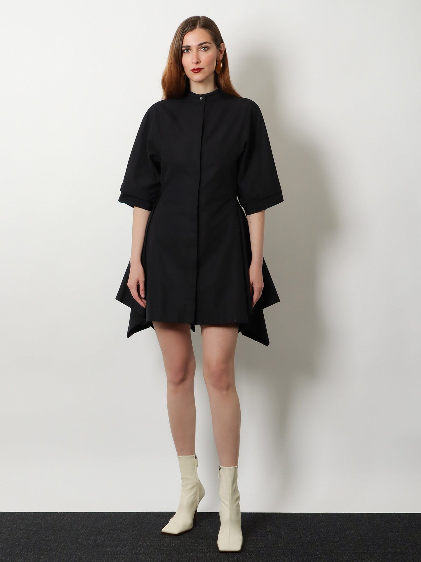 Alaia Women Panelled Cotton Dress ALAIA