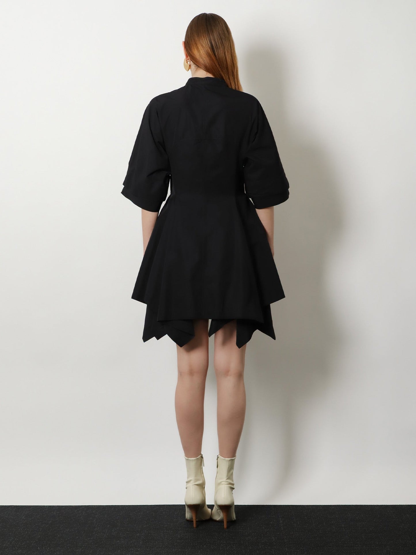 Alaia Women Panelled Cotton Dress ALAIA