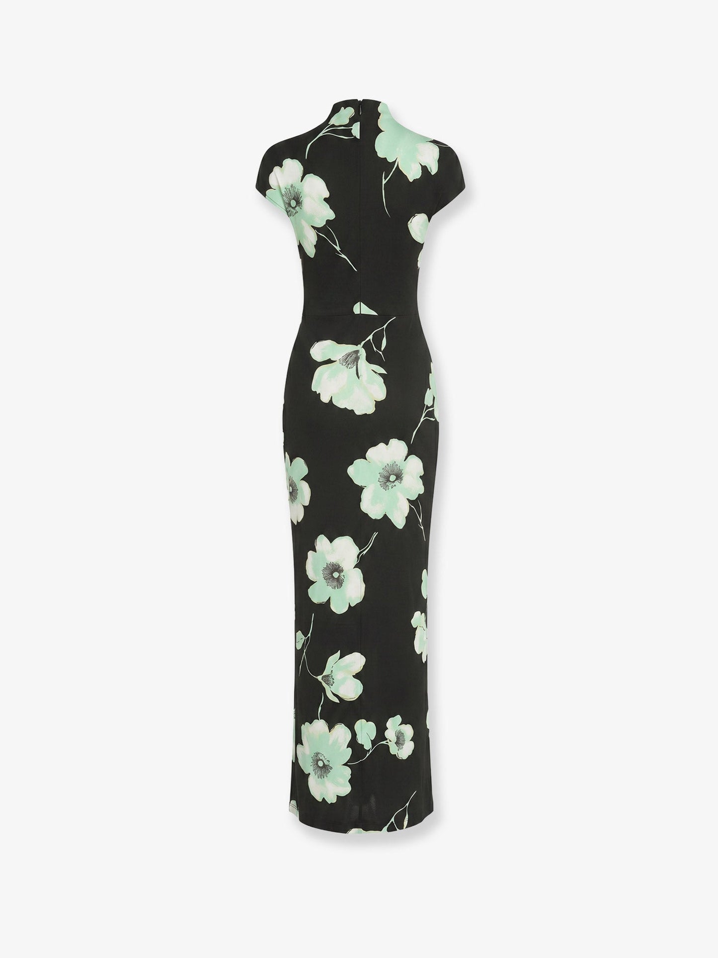 Alaia Women Viscose Dress With Sakura Print ALAIA