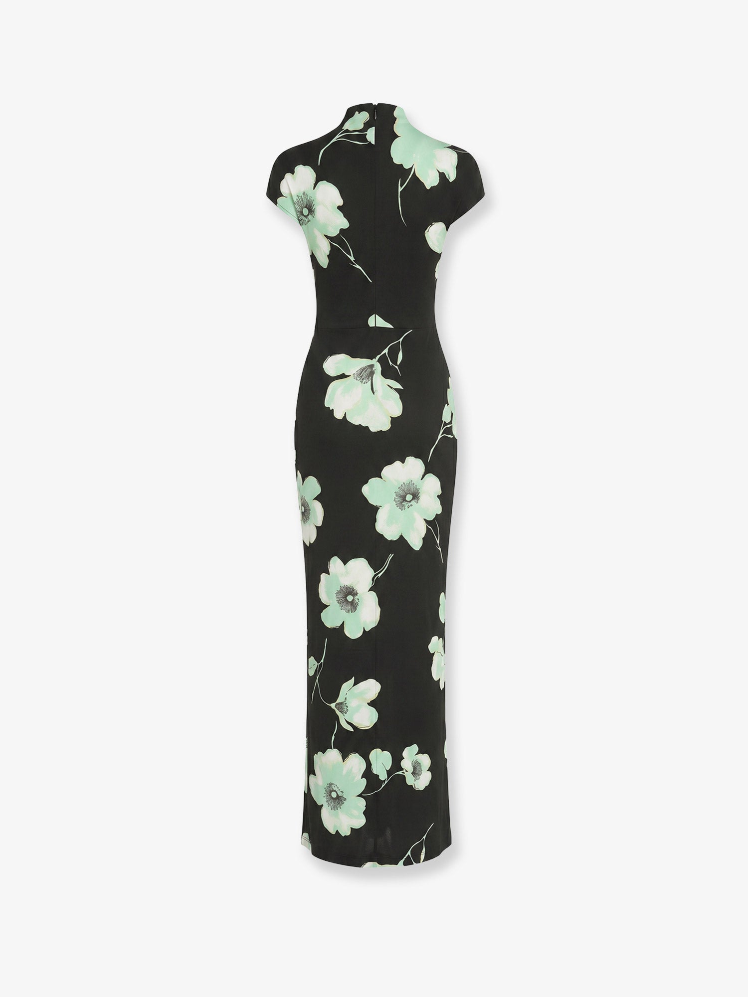 Alaia Women Viscose Dress With Sakura Print ALAIA