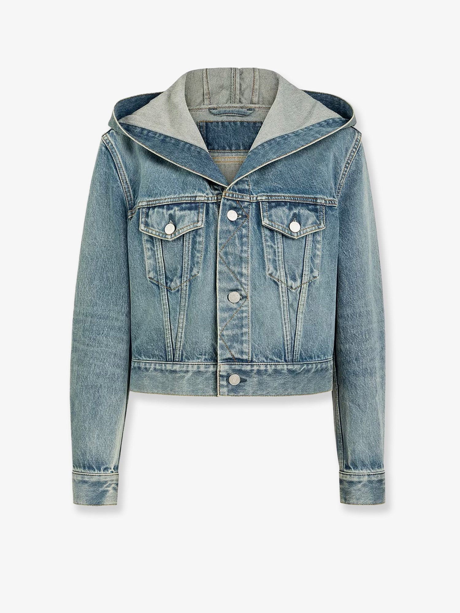 Alaia Women Trucker Denim Jacket ALAIA