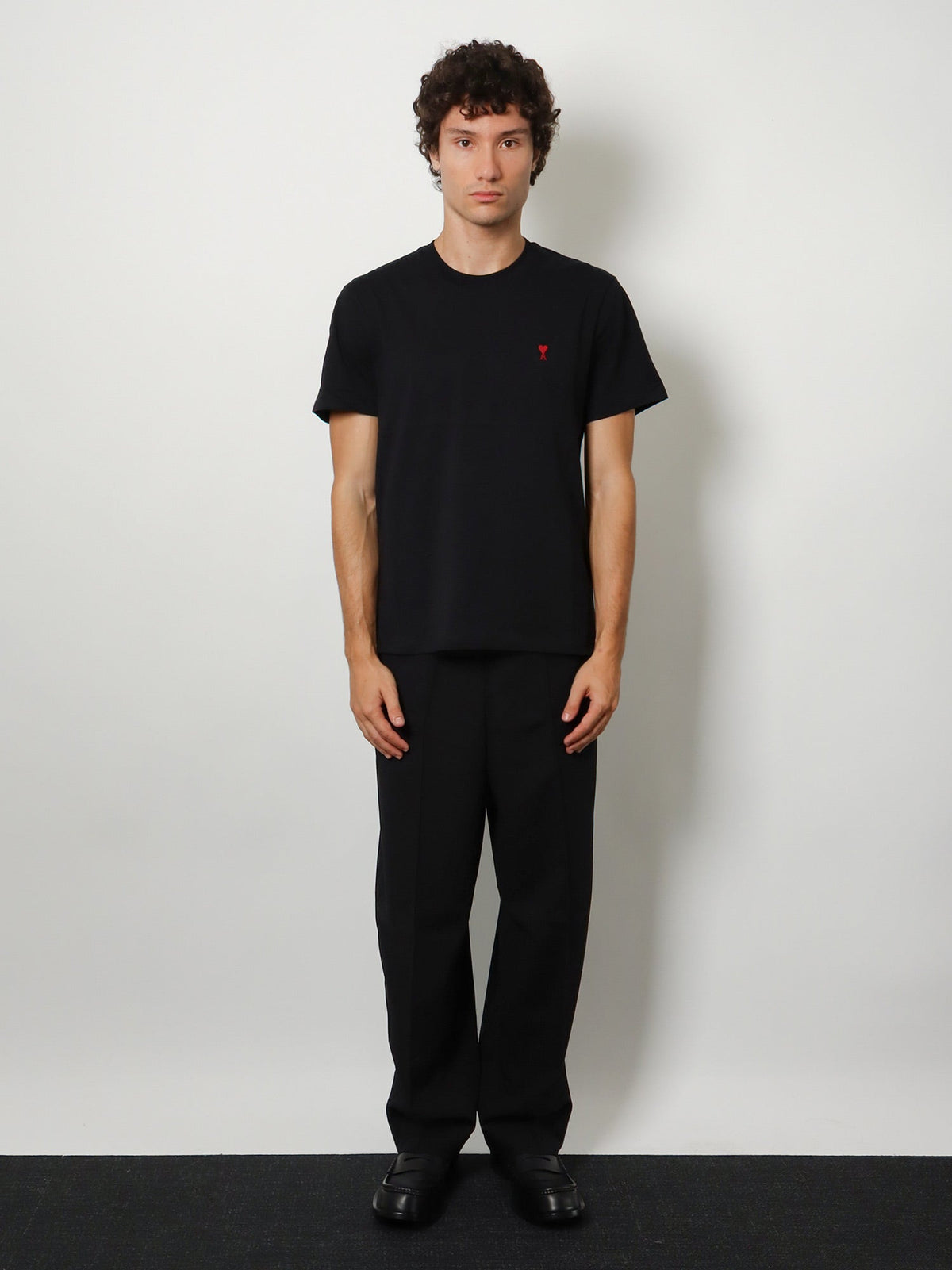Ami Paris Men Biologic Cotton T-Shirt AMI PARIS