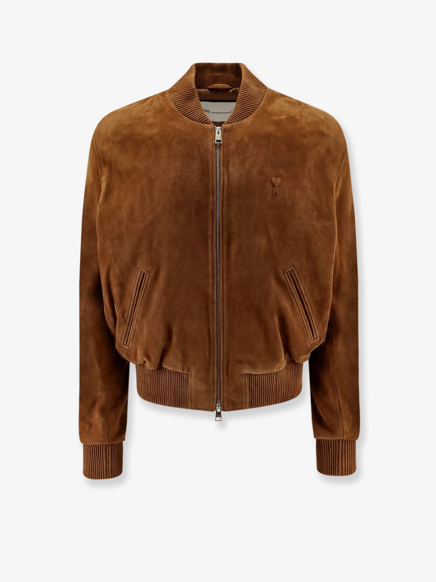 Ami Paris Men Suede Goatskin Jacket AMI PARIS