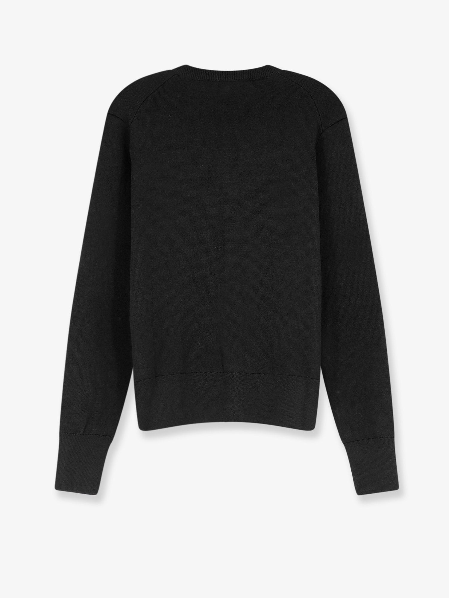 Ami Paris Men Wool Cardigan With Logo Embroidery AMI PARIS