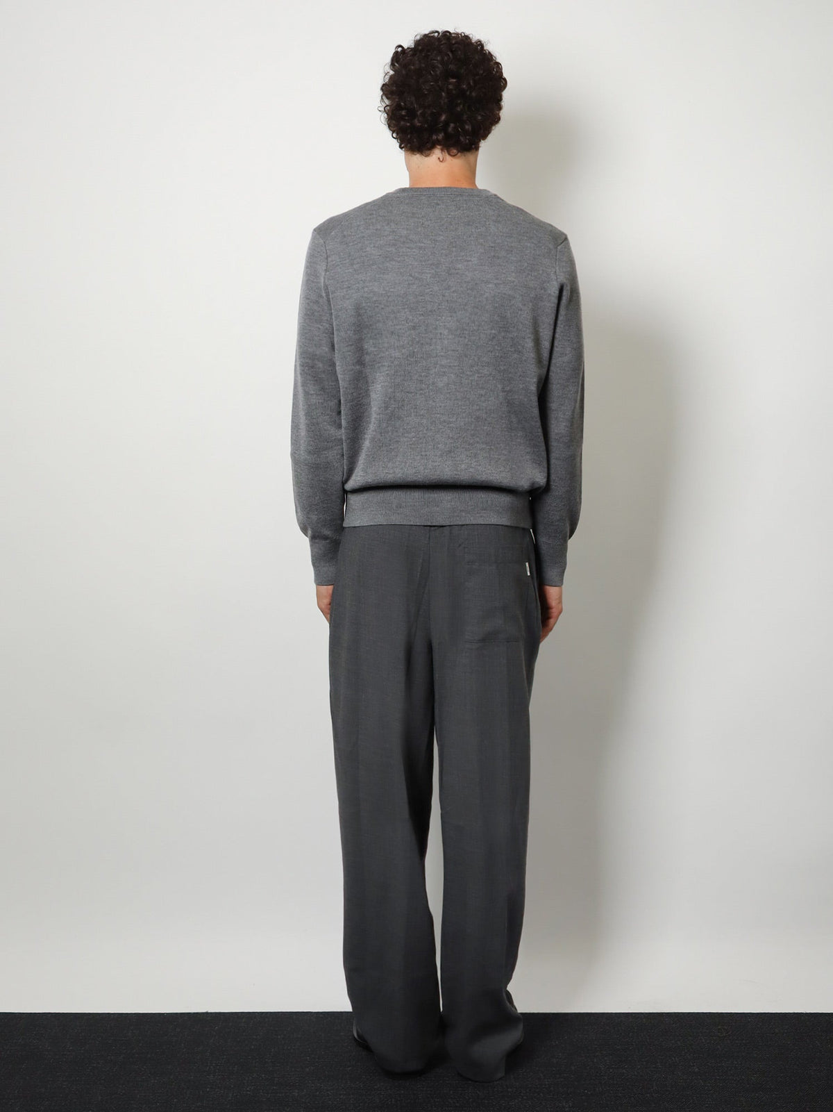 Ami Paris Men Wool Cardigan With Iconic Embroidery AMI PARIS
