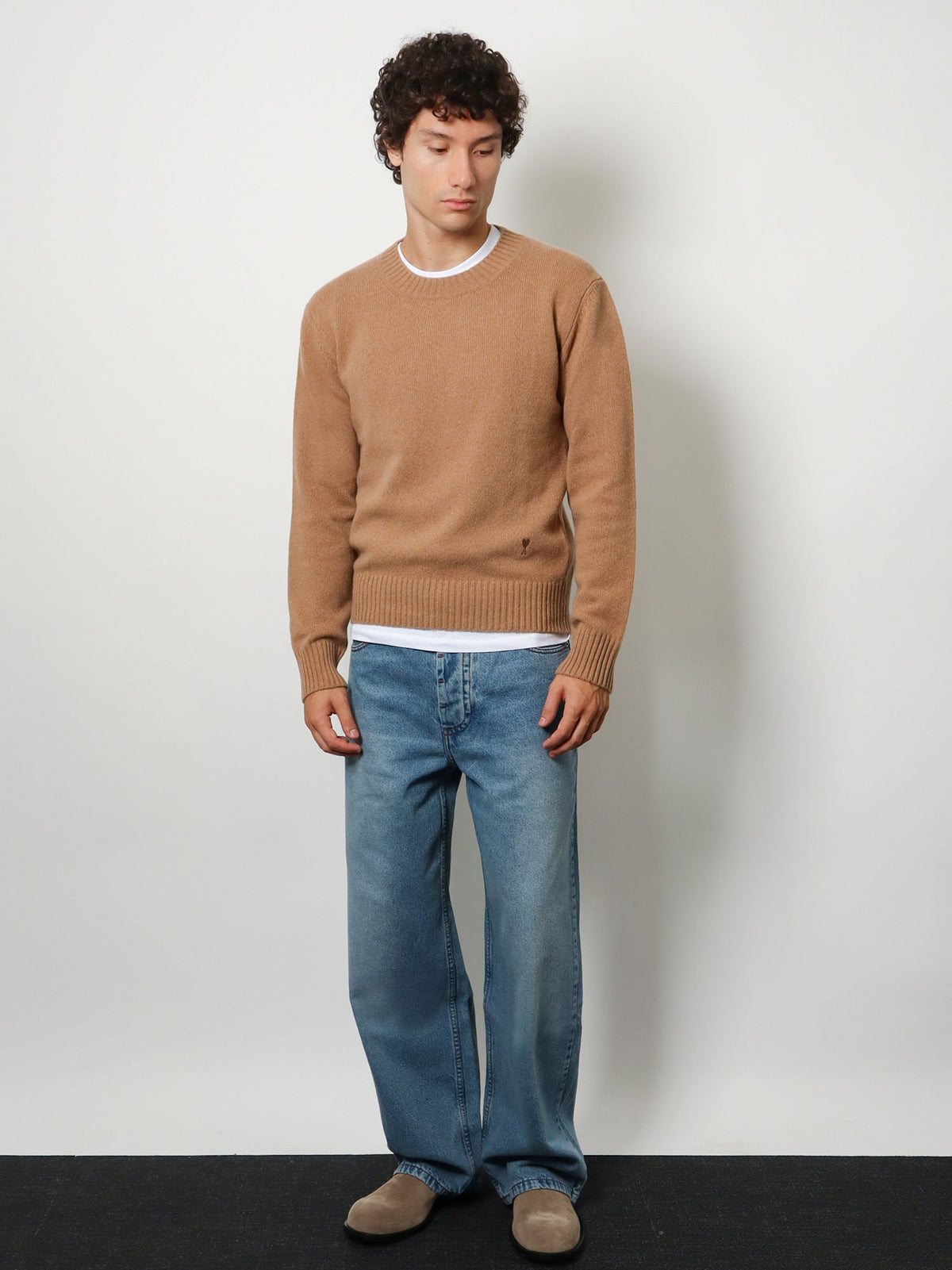 Ami Paris Men Cashmere Sweater AMI PARIS