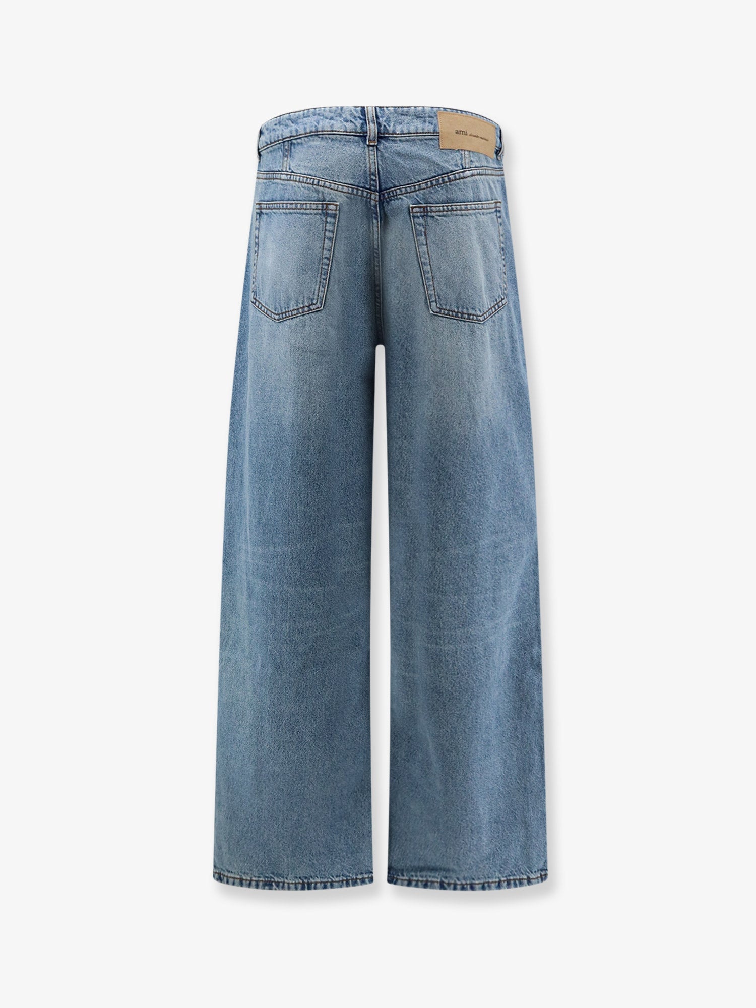 Ami Paris Men Blue Denim Jeans AMI PARIS