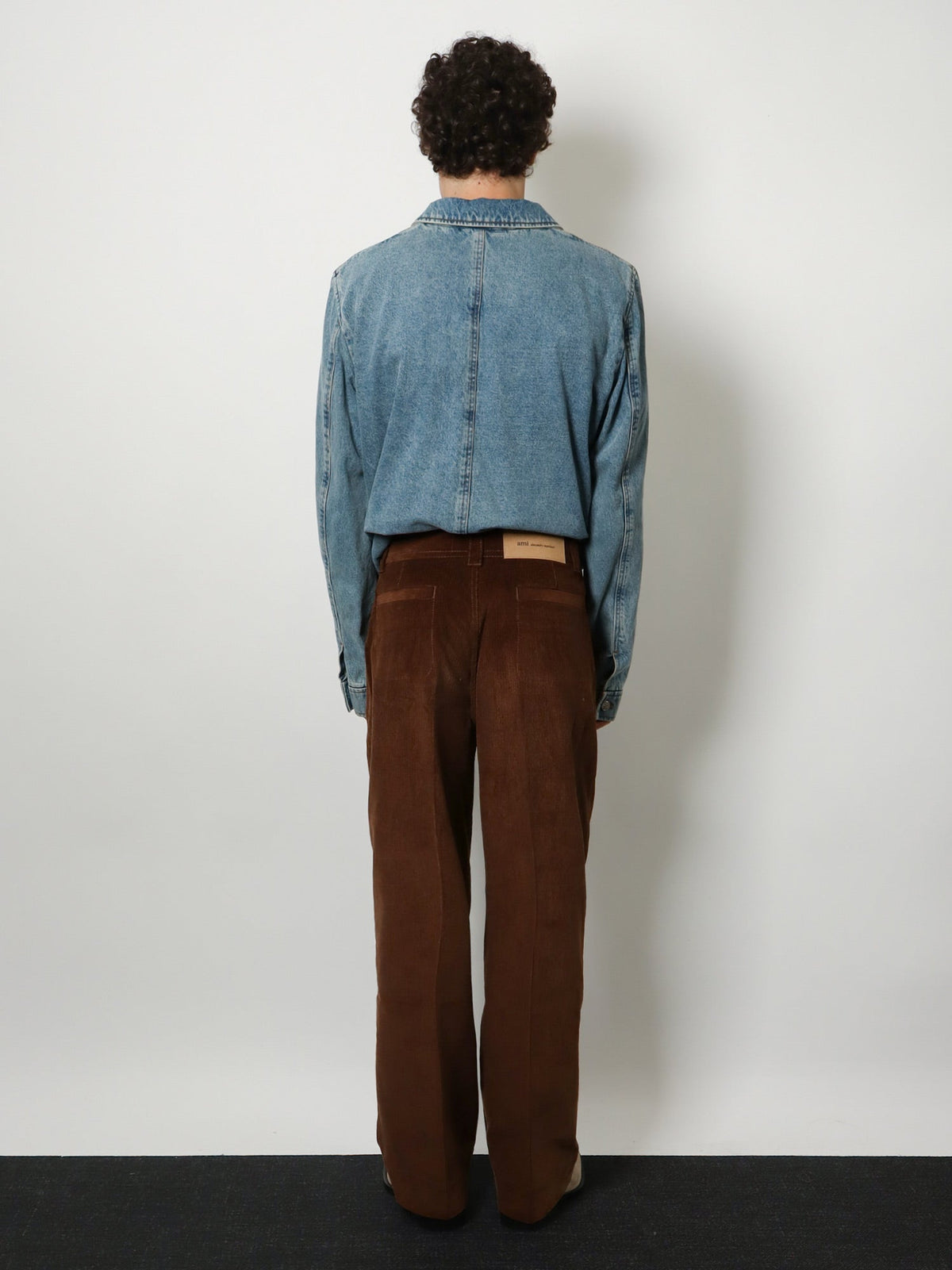 Ami Paris Men Corduroy Trousers AMI PARIS