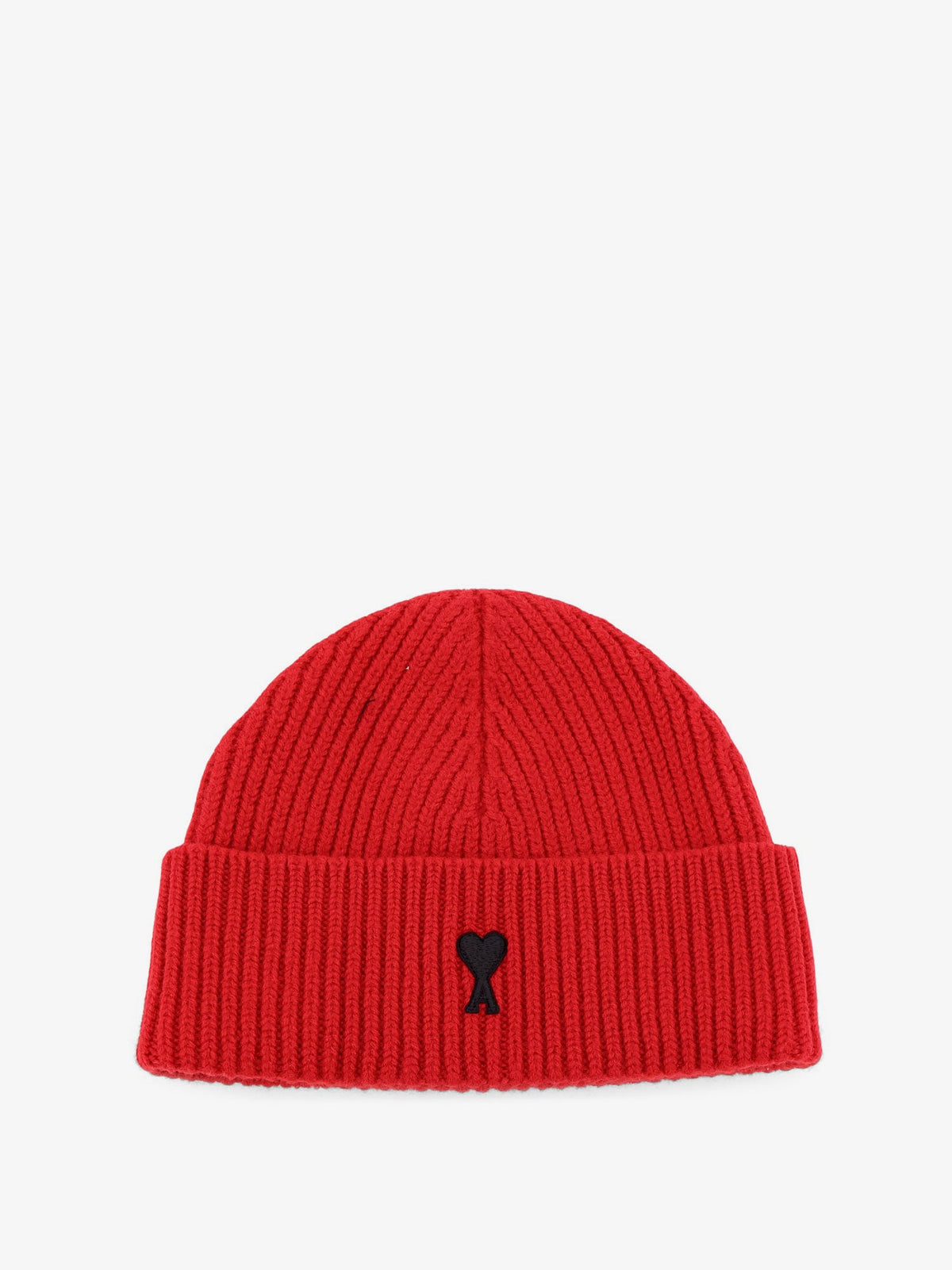 Ami Paris Men Wool Beanie Hat AMI PARIS