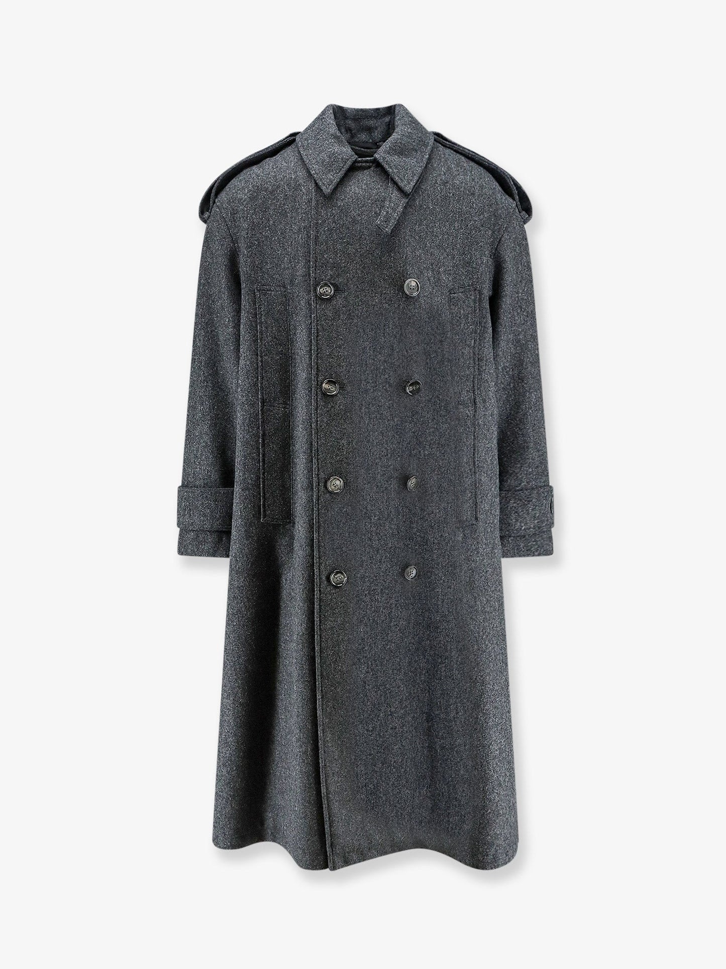 Ami Paris Men Wool Coat AMI PARIS