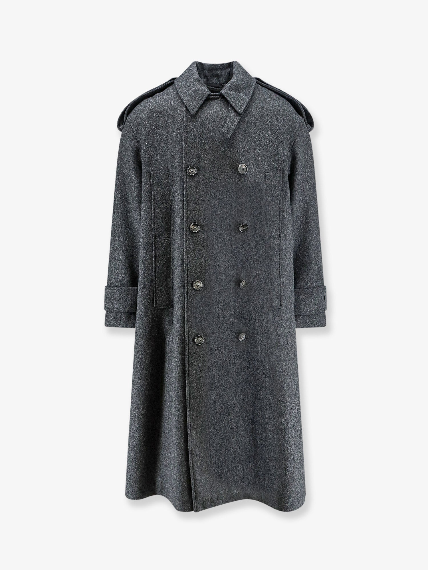 Ami Paris Men Wool Coat AMI PARIS