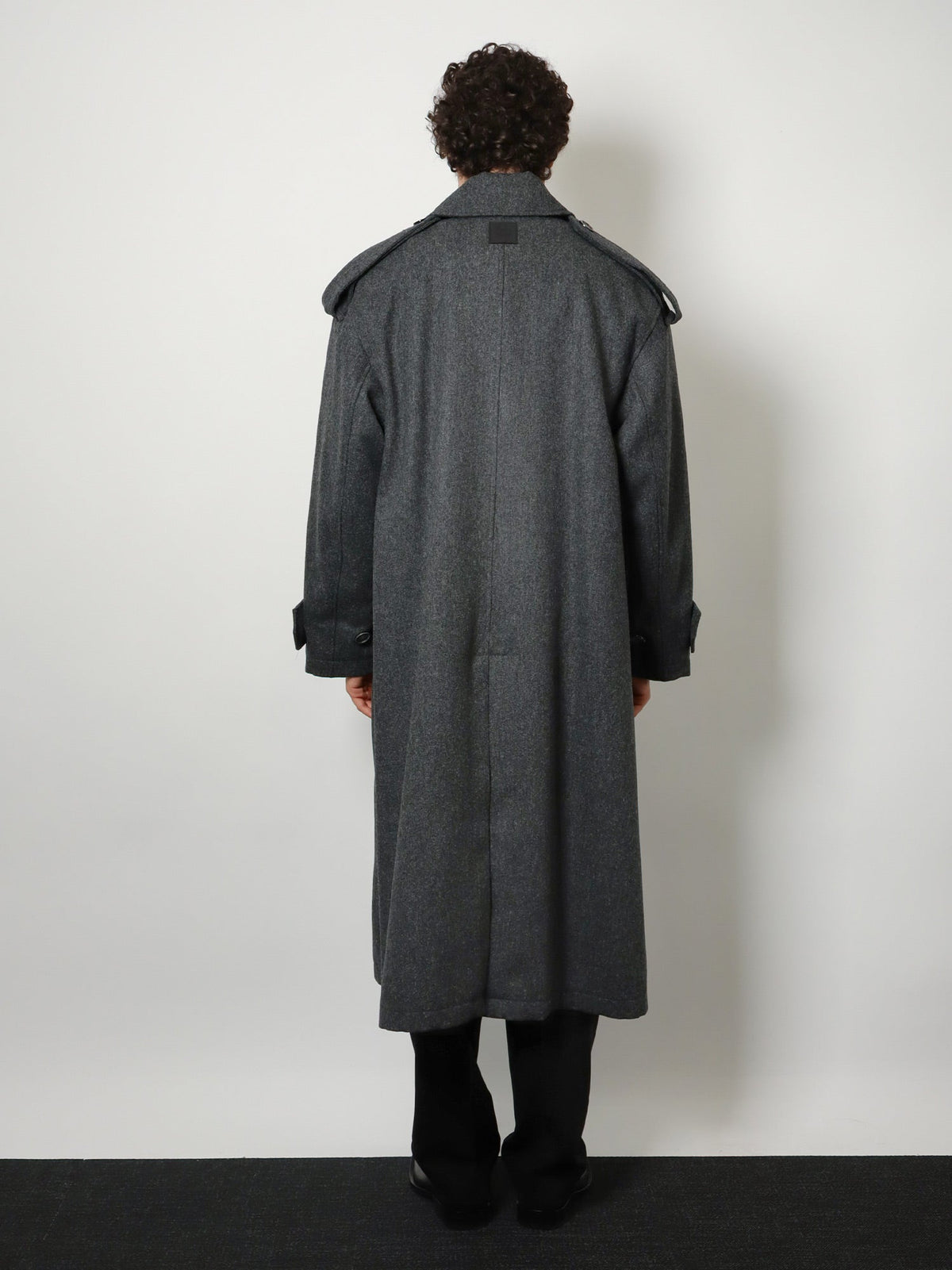 Ami Paris Men Wool Coat AMI PARIS