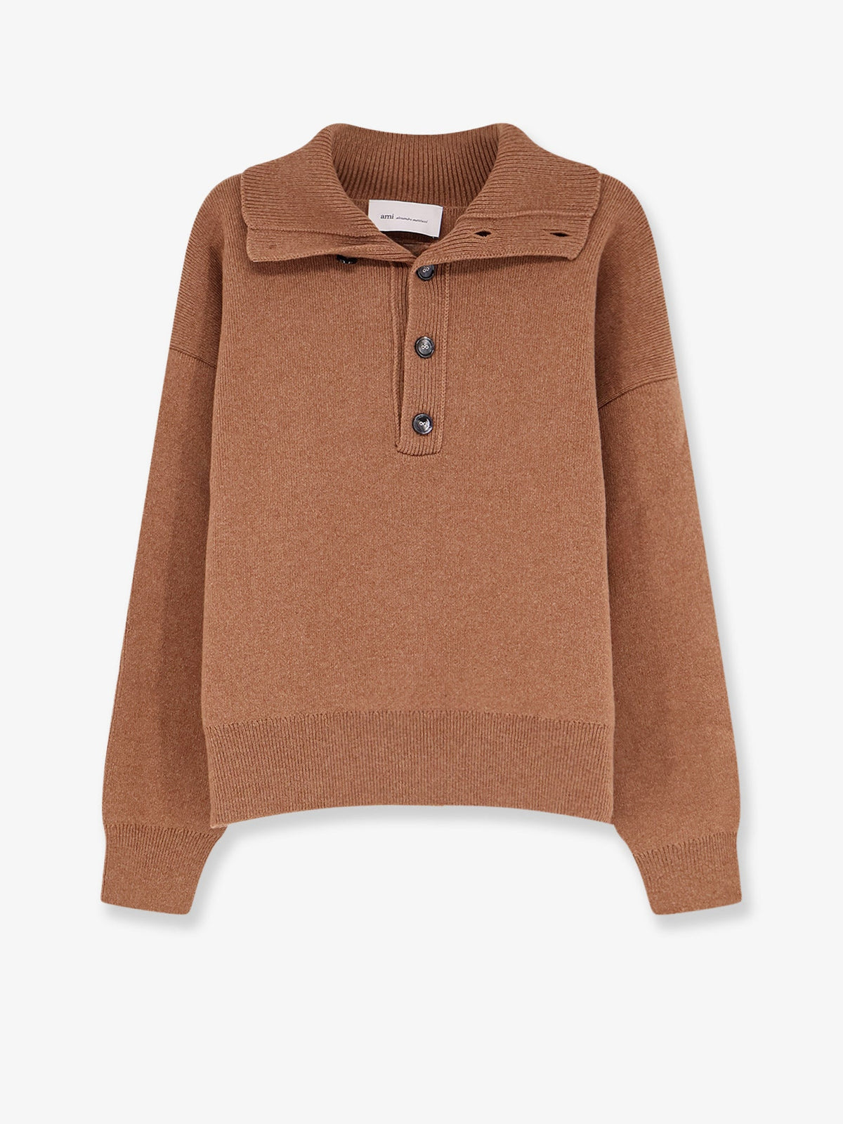 Ami Paris Men Wool Knit Cardigan AMI PARIS
