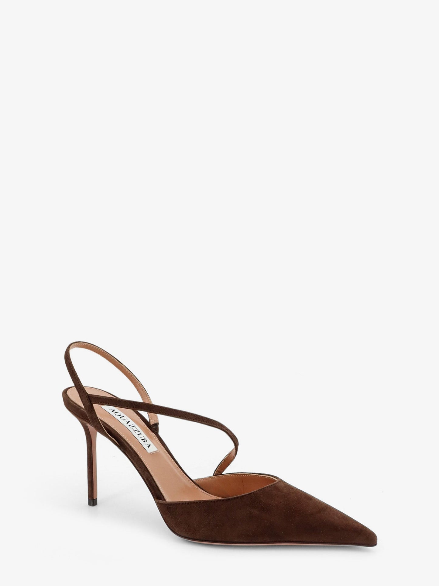 Aquazzura Women Bow Tie Suede Pumps AQUAZZURA