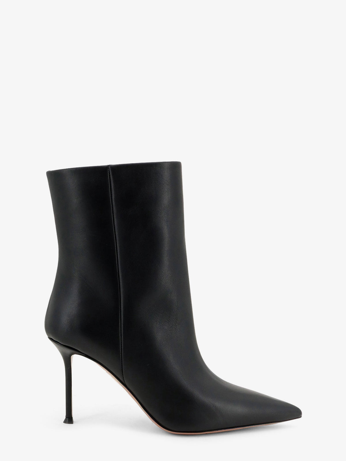 Aquazzura Women Harper Leather Ankle Boots AQUAZZURA