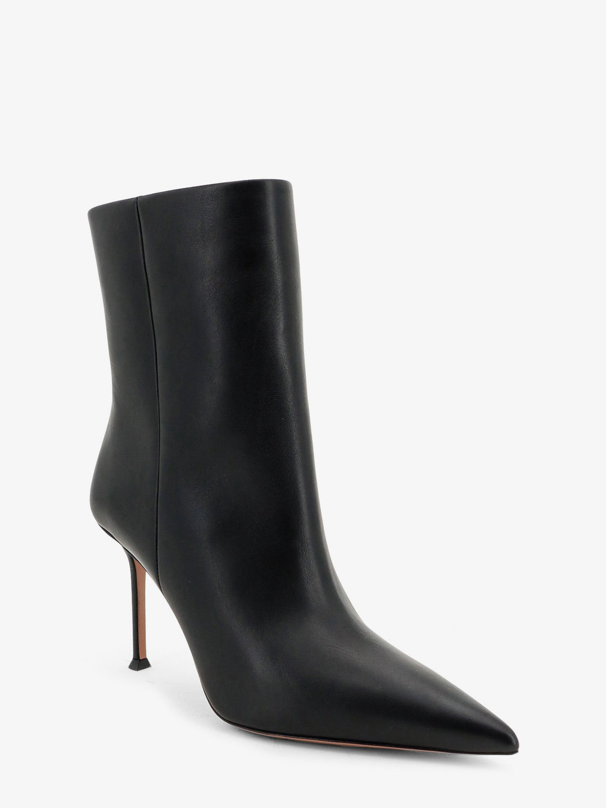 Aquazzura Women Harper Leather Ankle Boots AQUAZZURA