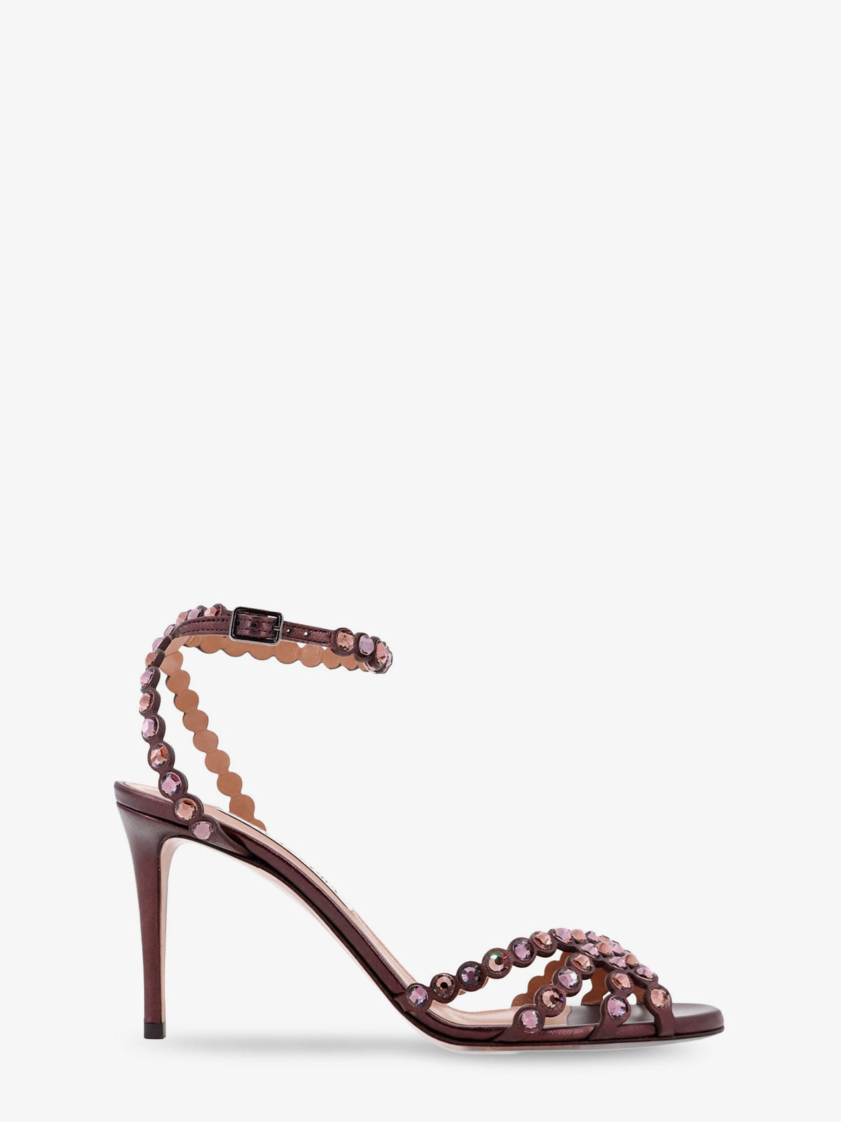 Aquazzura Women Tequila Sandals With Crystal Detail AQUAZZURA