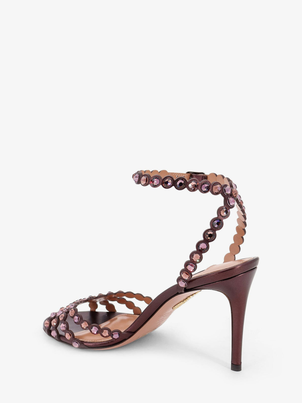 Aquazzura Women Tequila Sandals With Crystal Detail AQUAZZURA